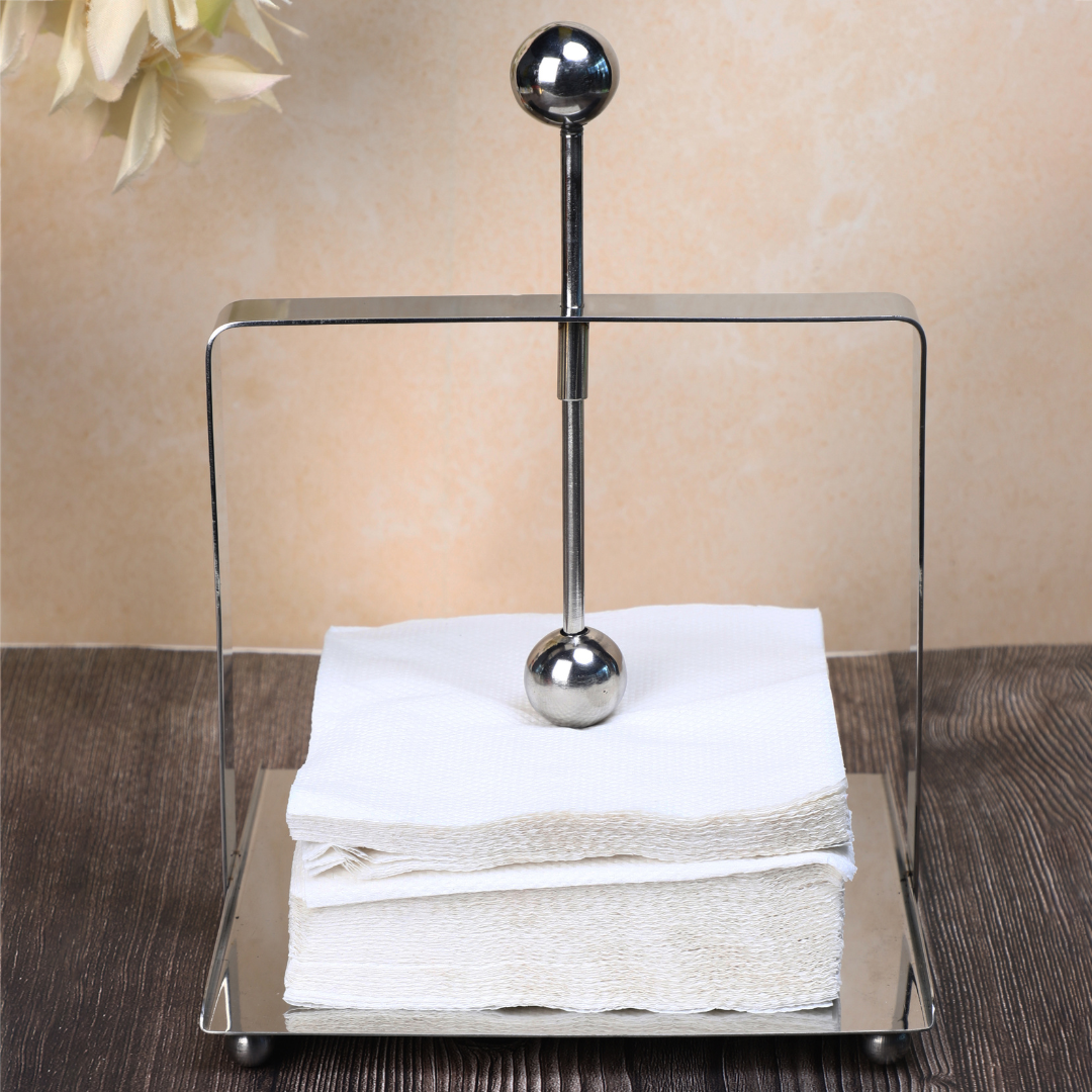 Napkin Holder Silver