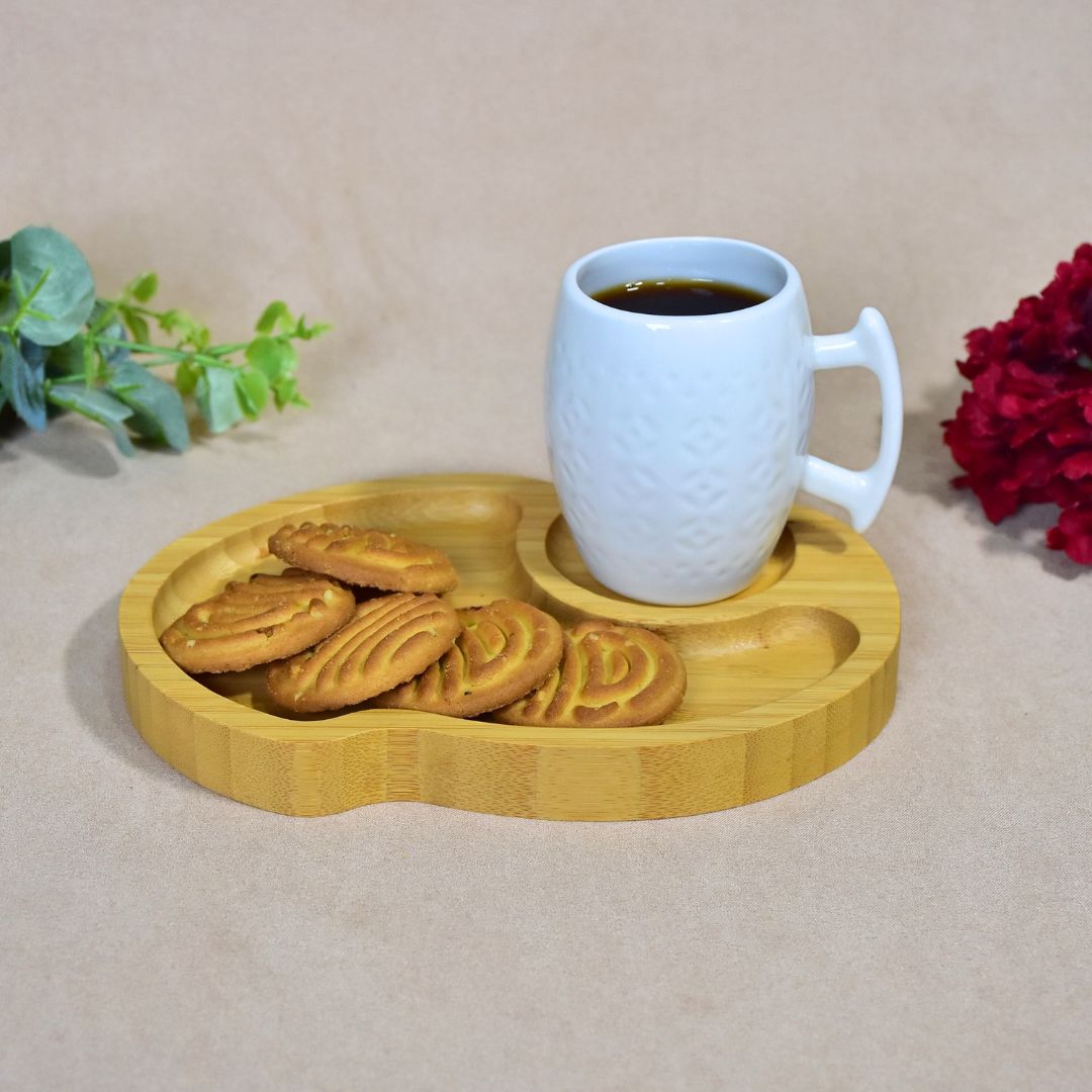 Mug With Bamboo Tray