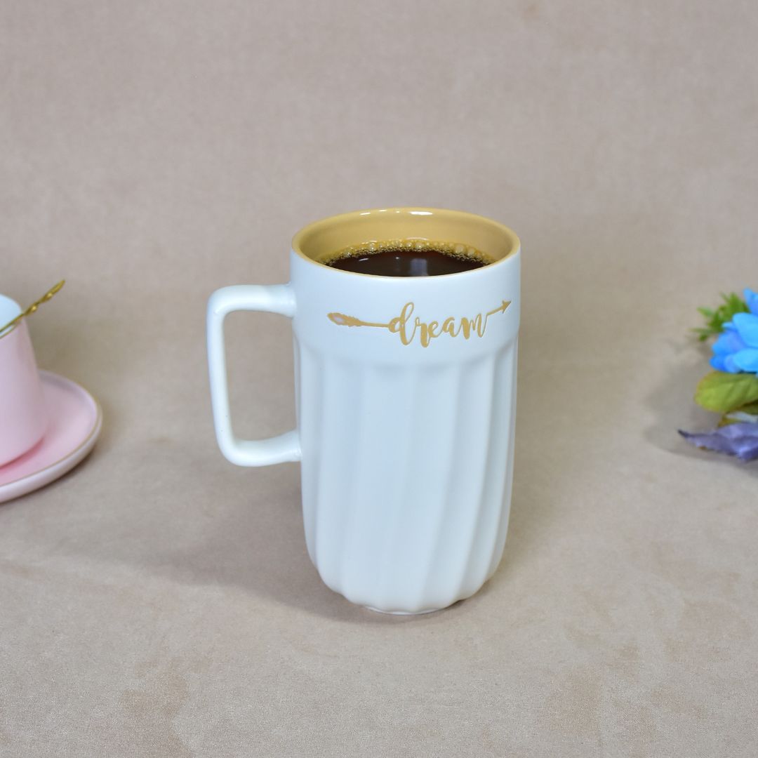 Dream Ceramic Mug - White