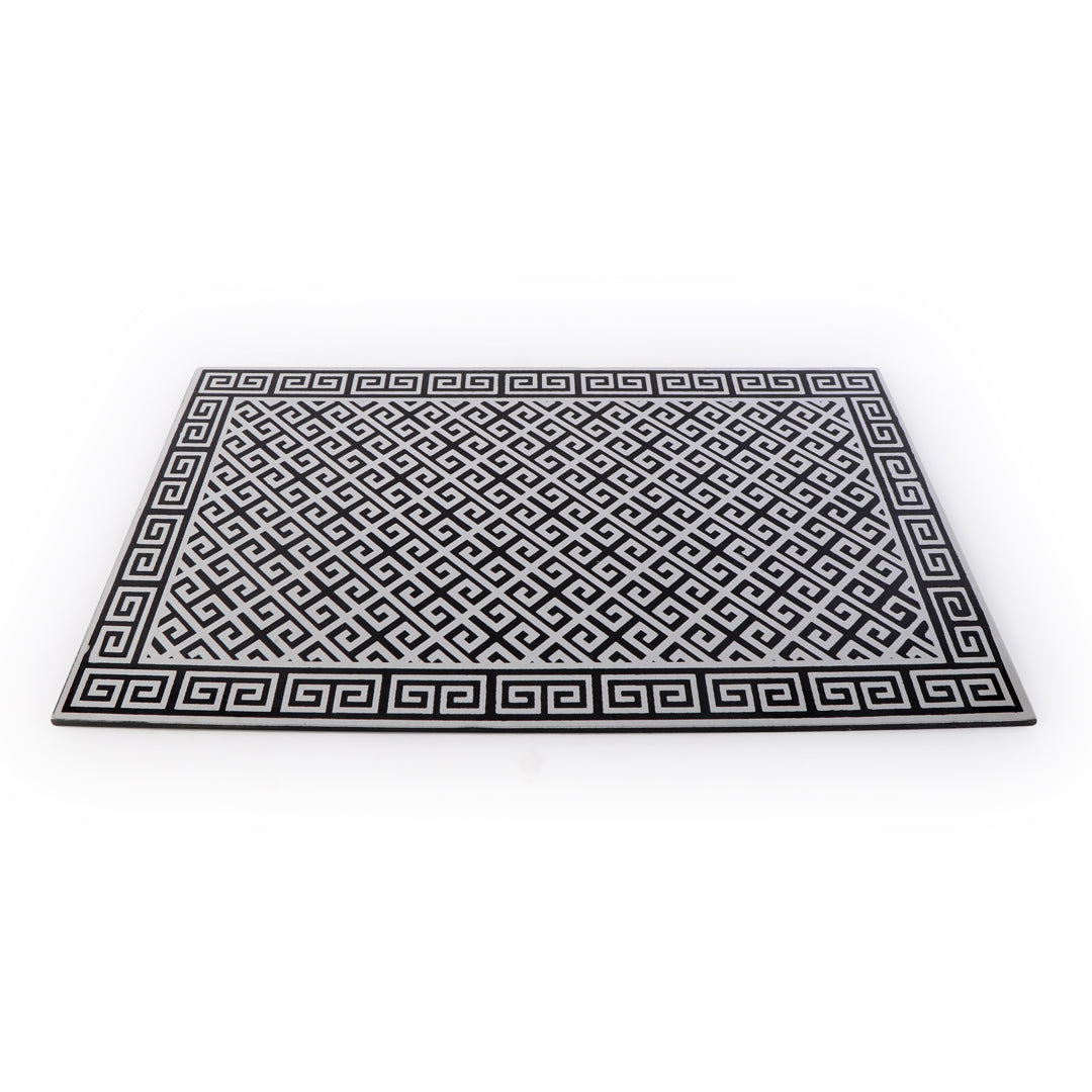 Tablemat - Black Silver (1 Pc)