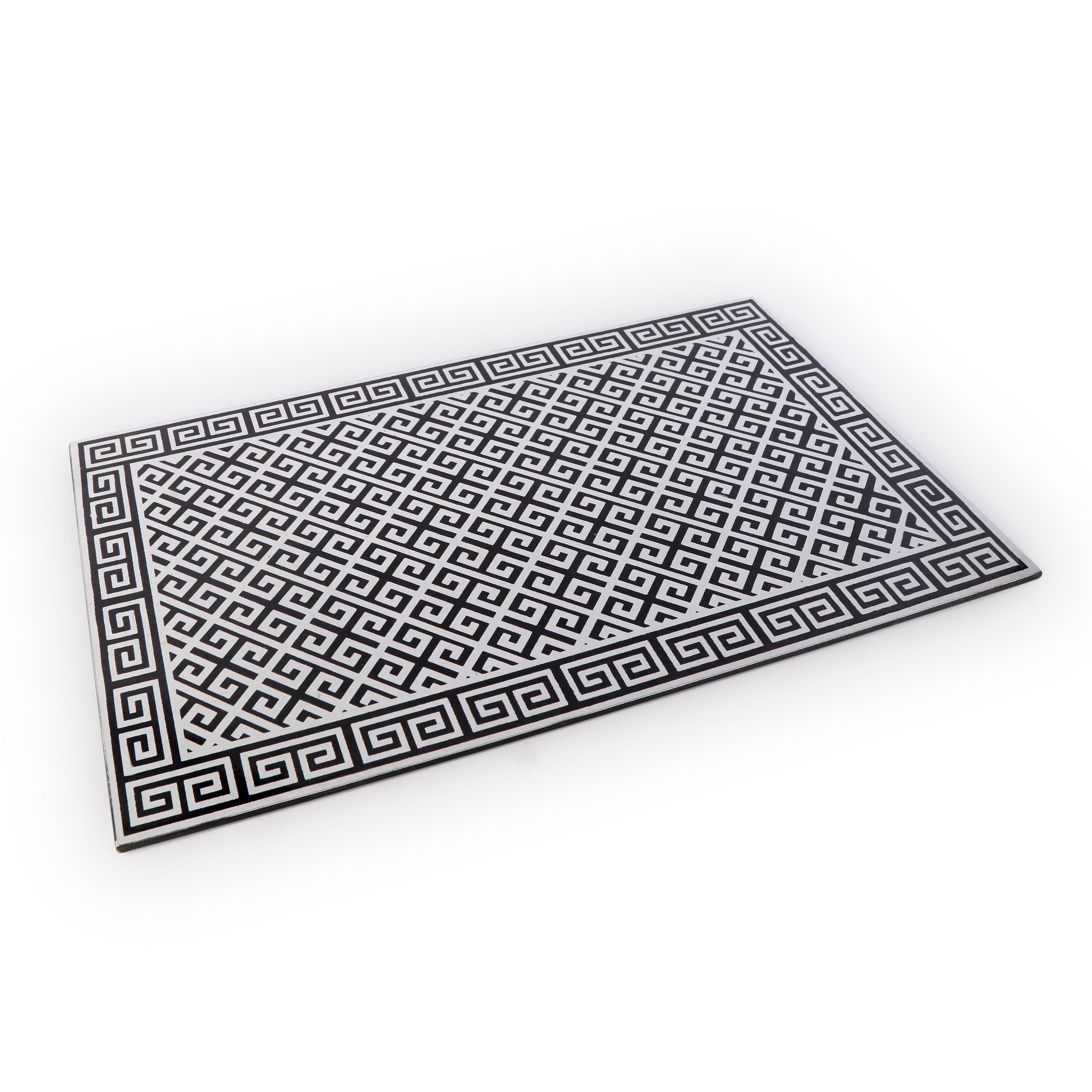 Tablemat - Black Silver (1 Pc)