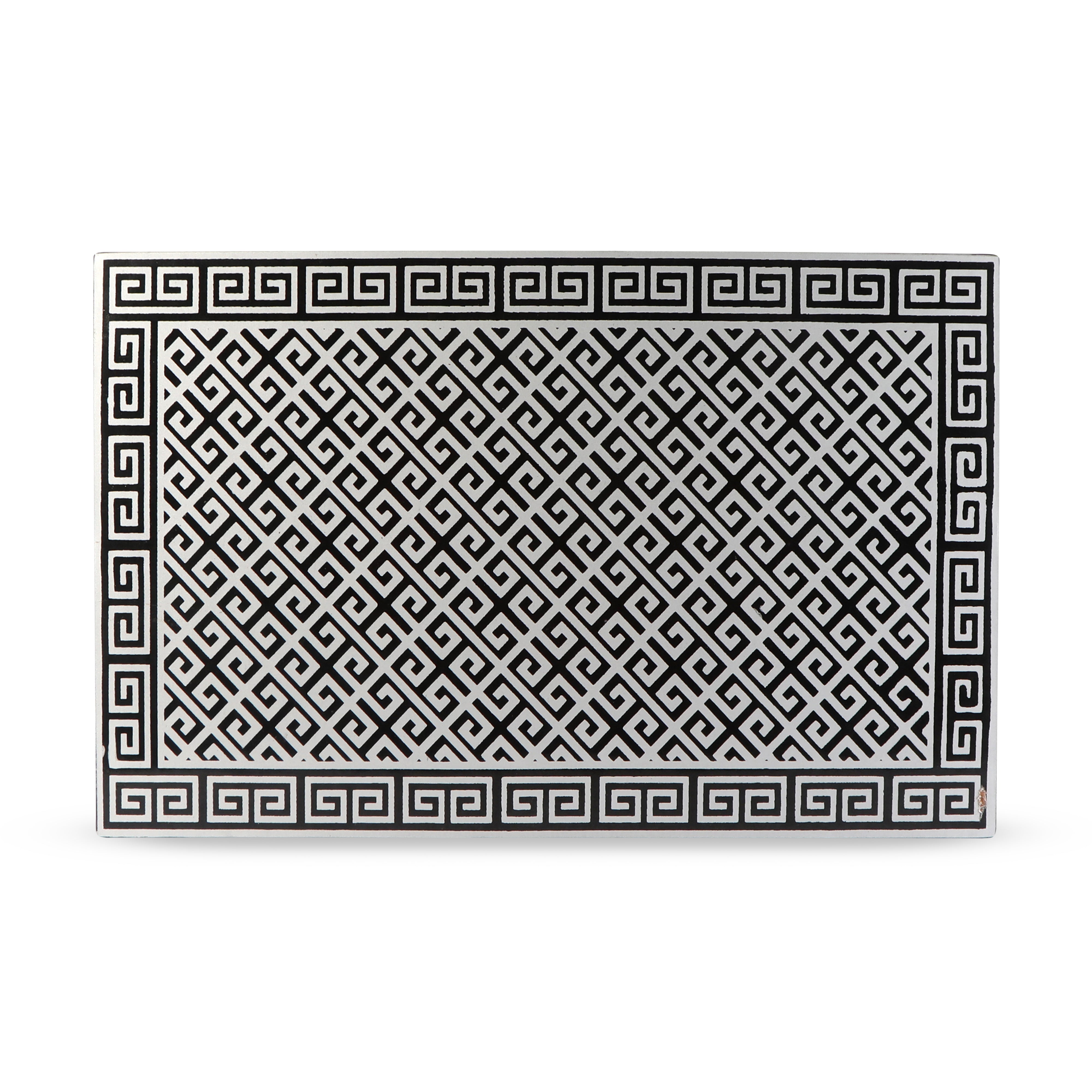 Tablemat - Black Silver (1 Pc)