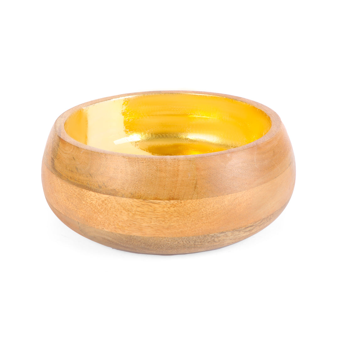 Salad Bowl - Gold Foil