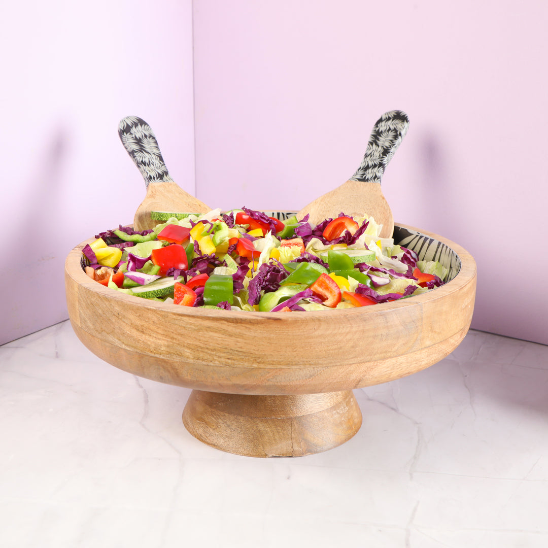 Salad Bowl - Silver Fern