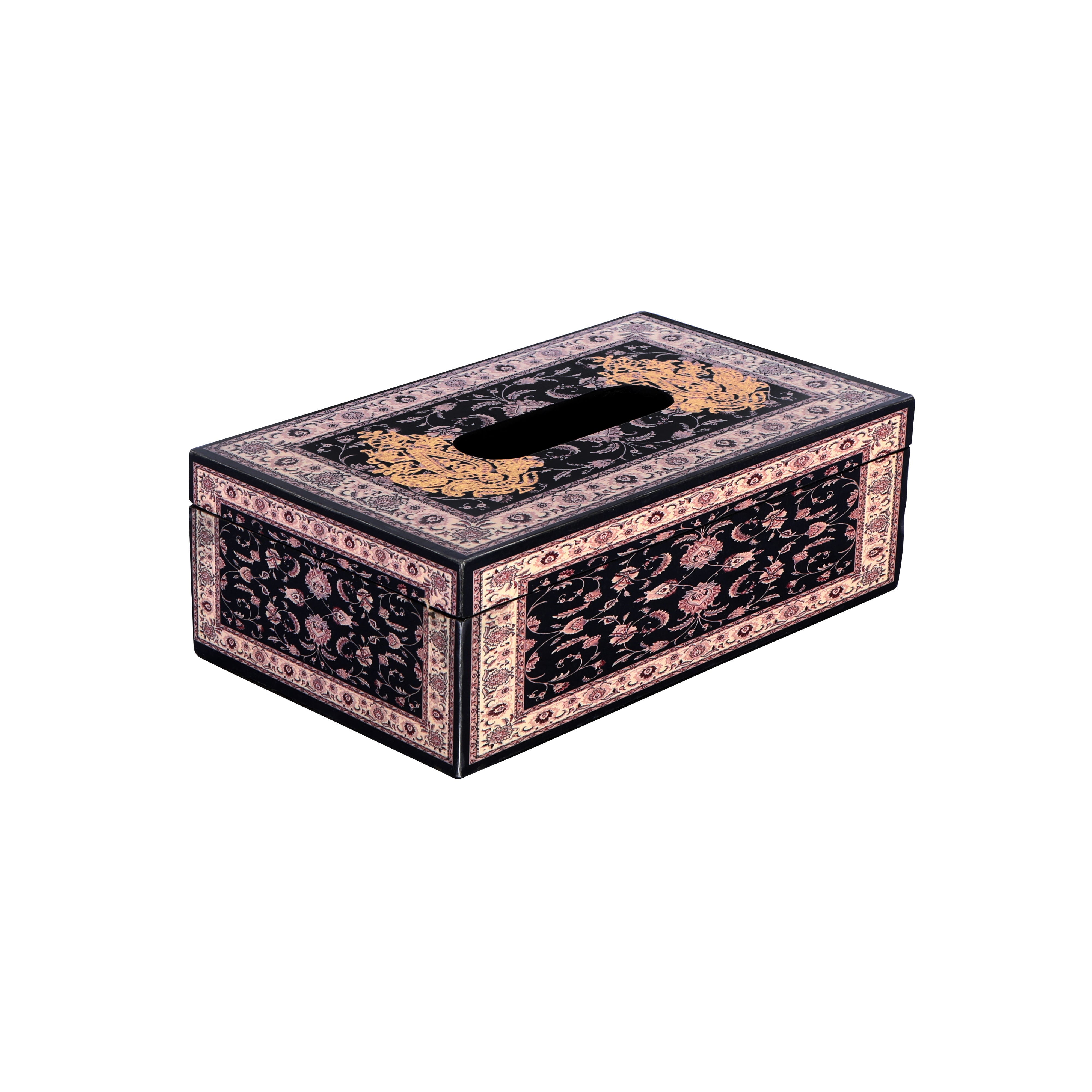 Tissue Box -  Black Turkish