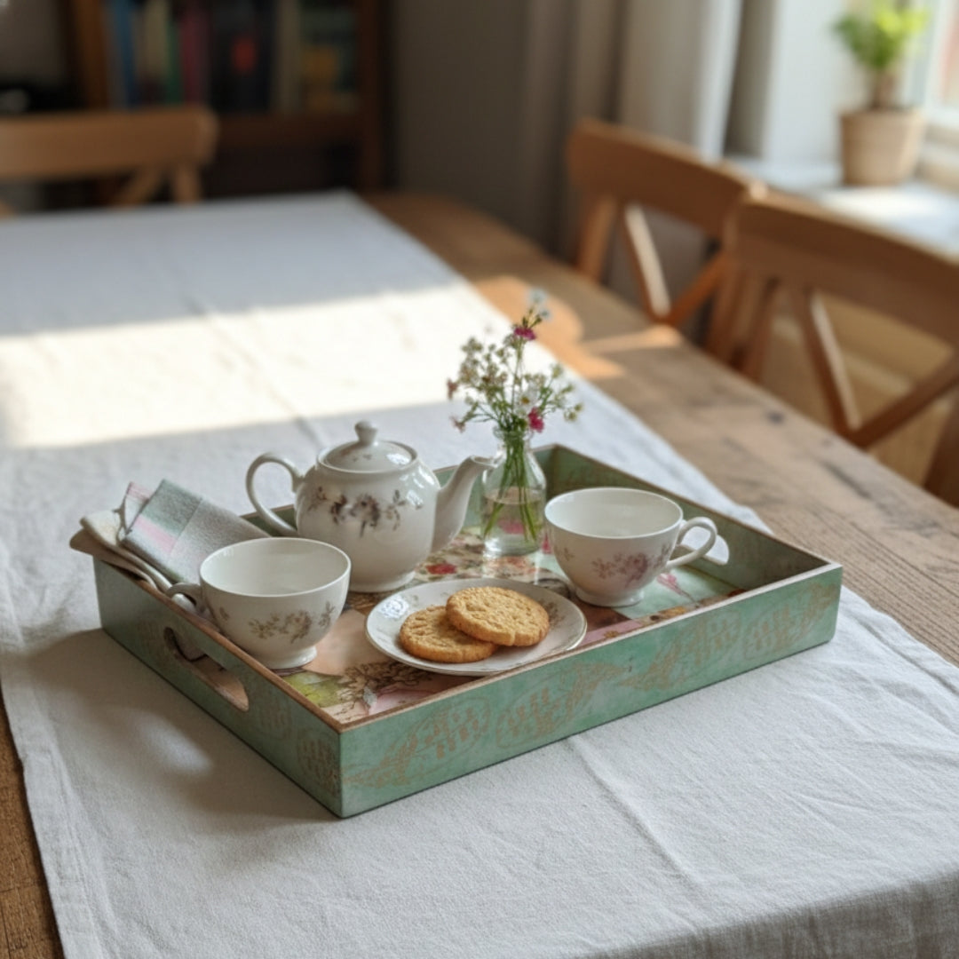 large butterfly single tray