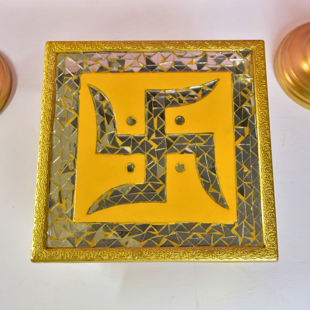 Swastika Chowki Large 15"