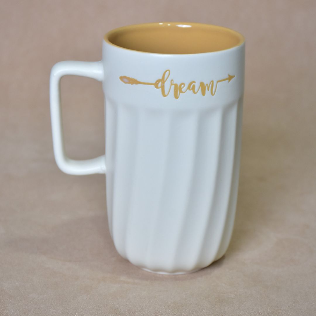 Dream Ceramic Mug - White