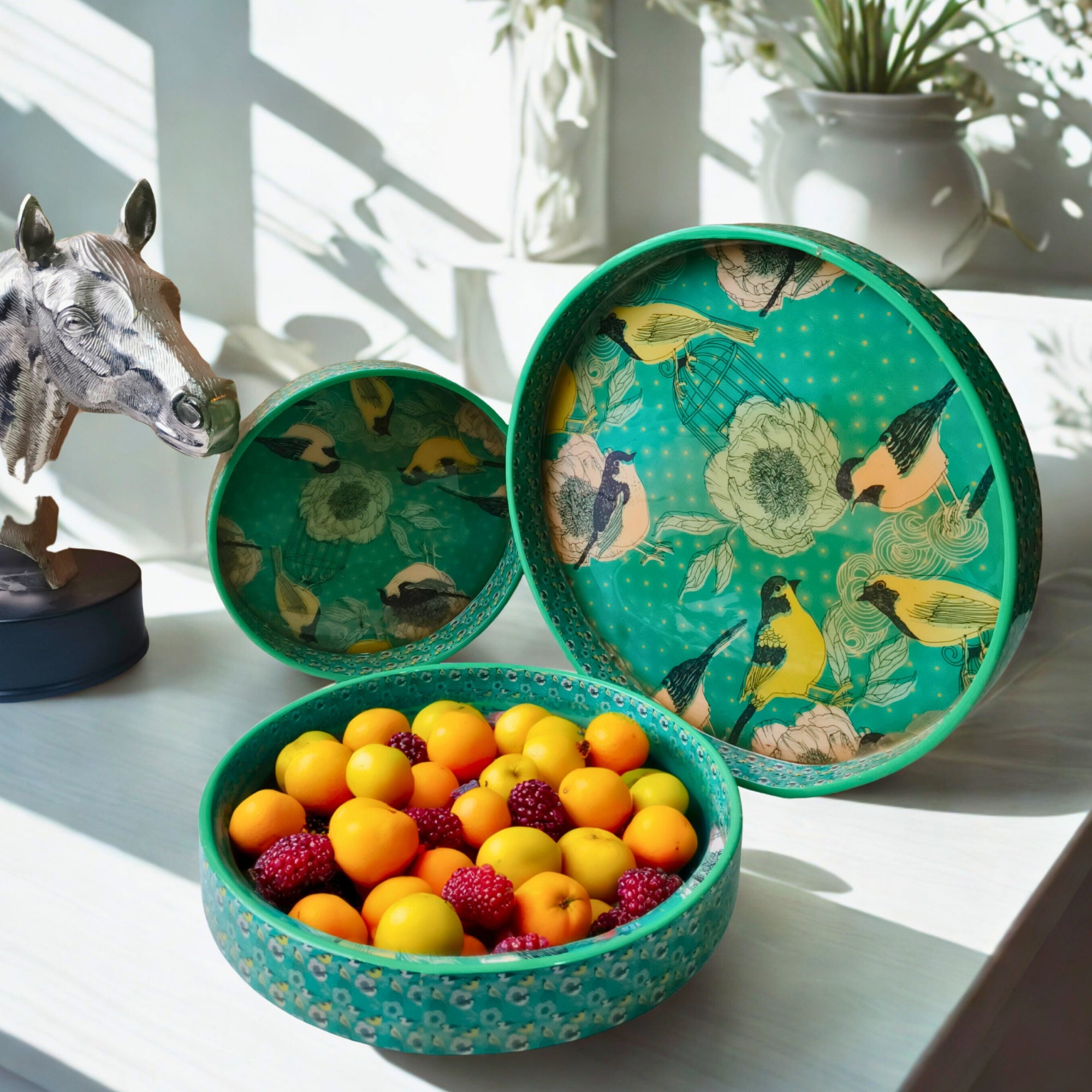 Craft BC Round Enamel Tray