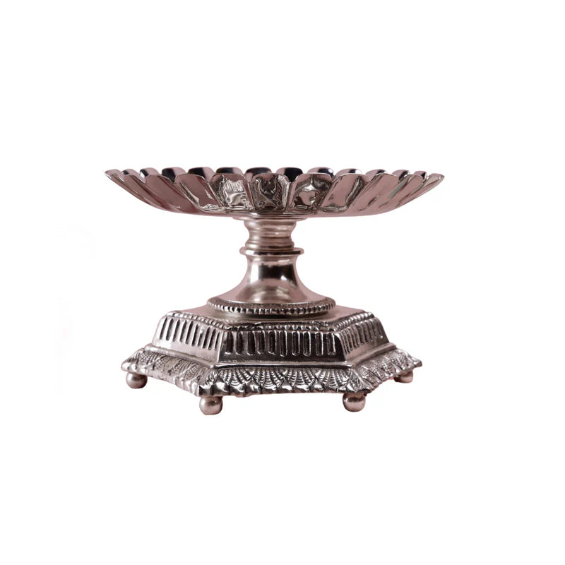 German Silver Fruit Platter - Short