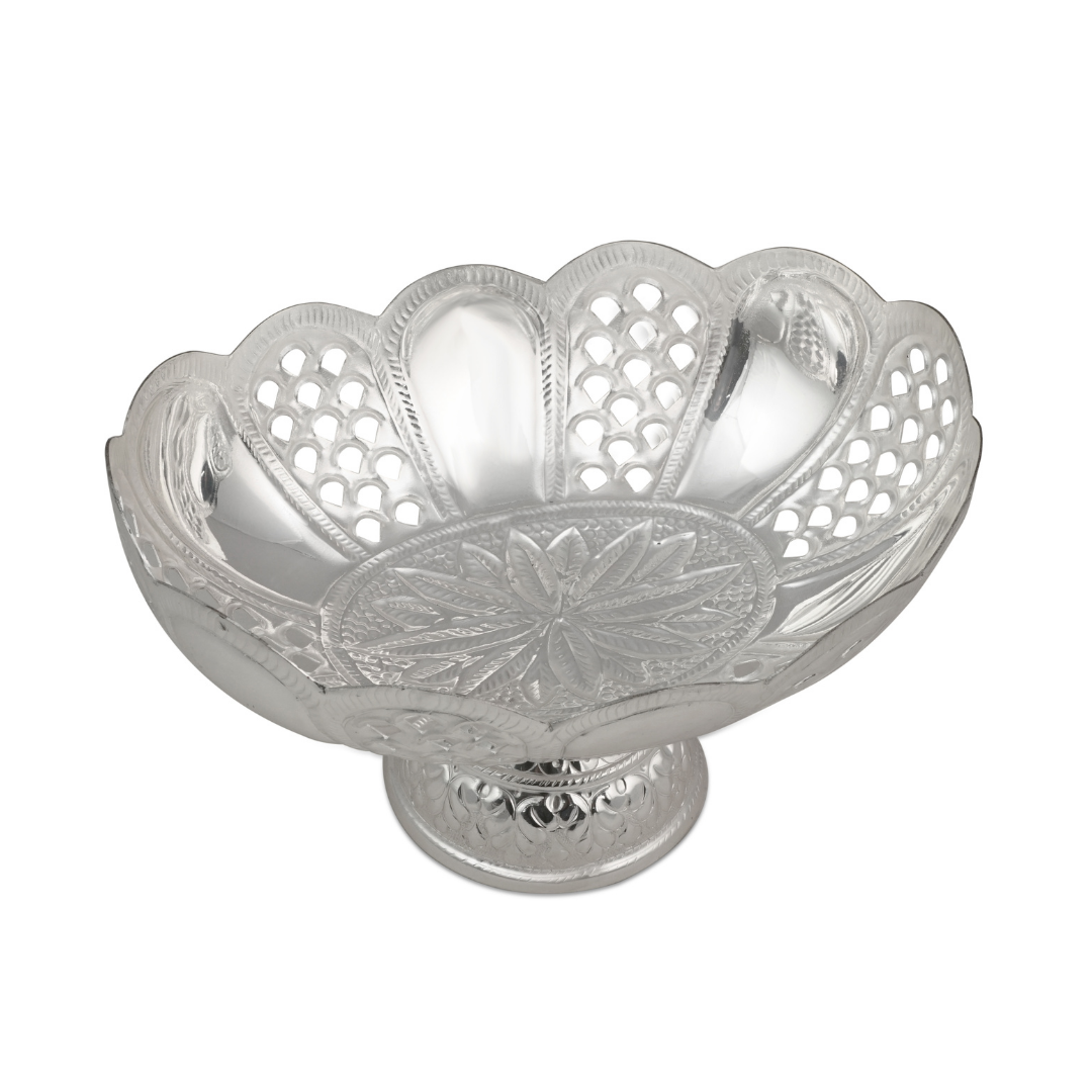 Oval Cutwork Bowl