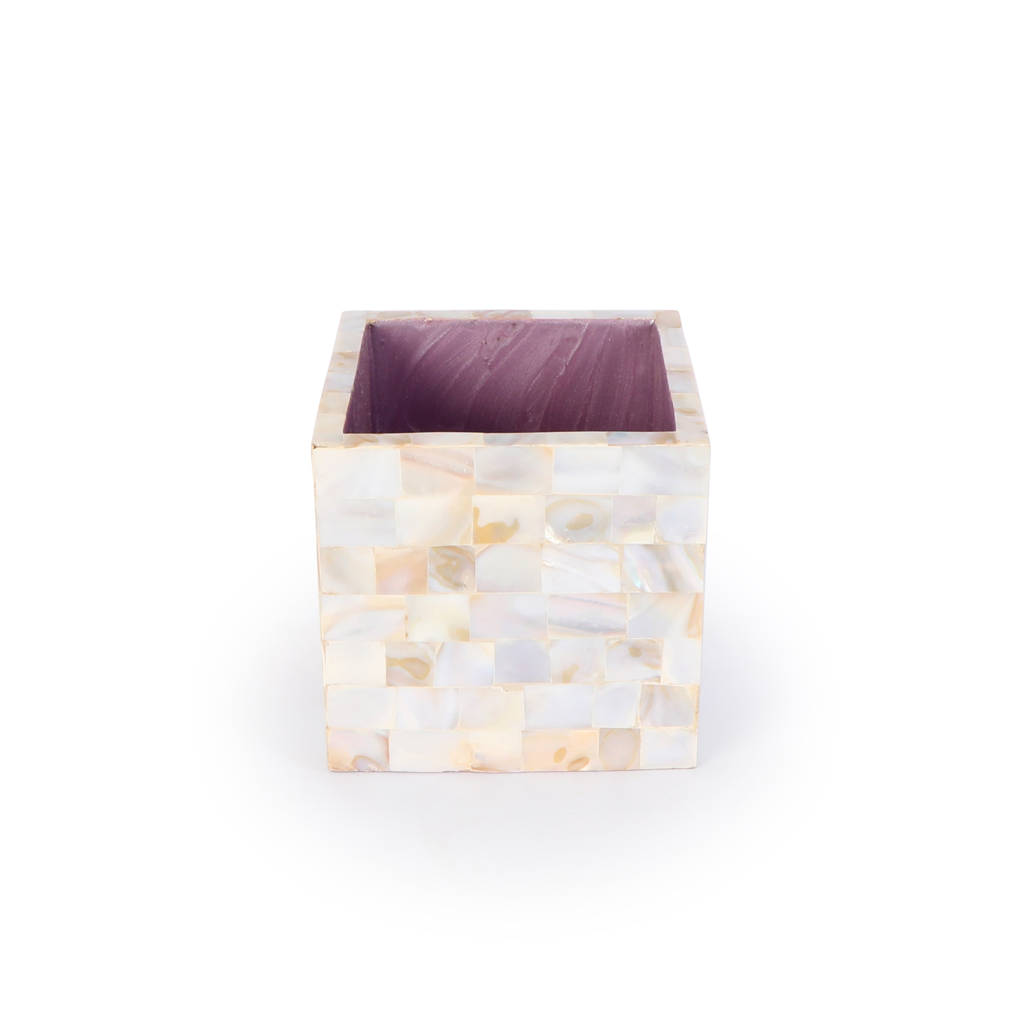 Bathroom Set - Purple Mother Of Pearl - The Home Co.