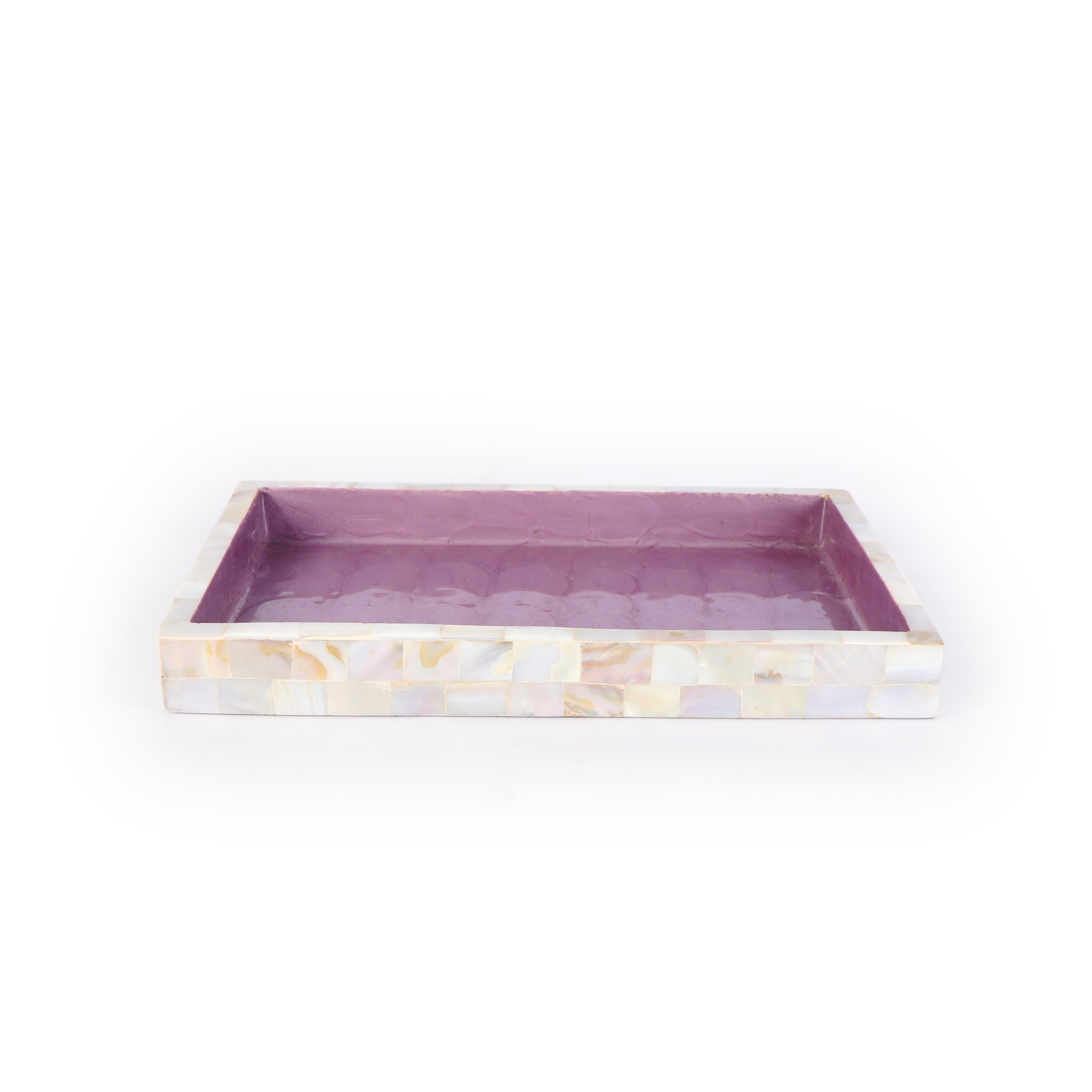 Bathroom Set - Purple Mother Of Pearl - The Home Co.