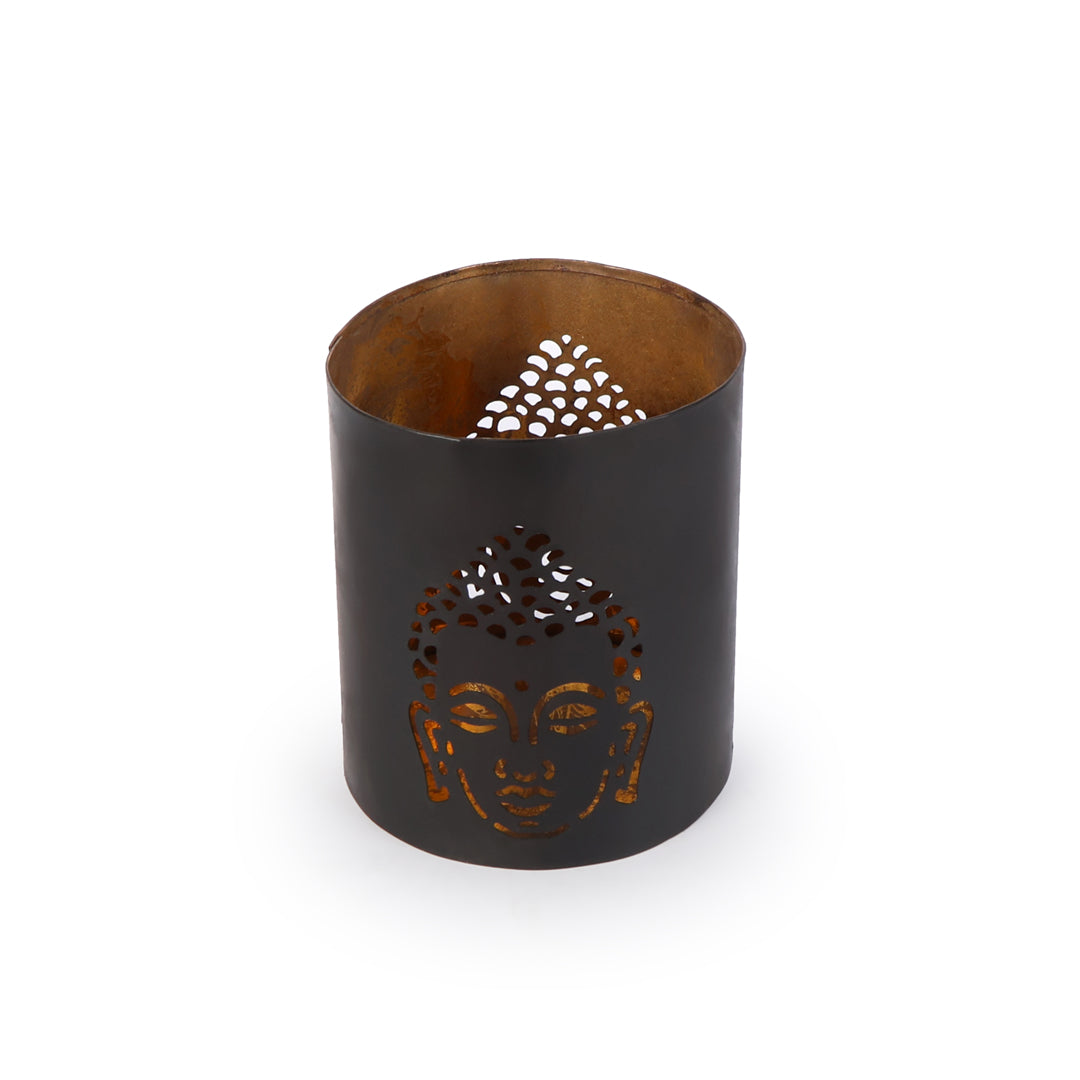 Candle Stand - Buddha Cut Candle Holder 6- The Home Co.