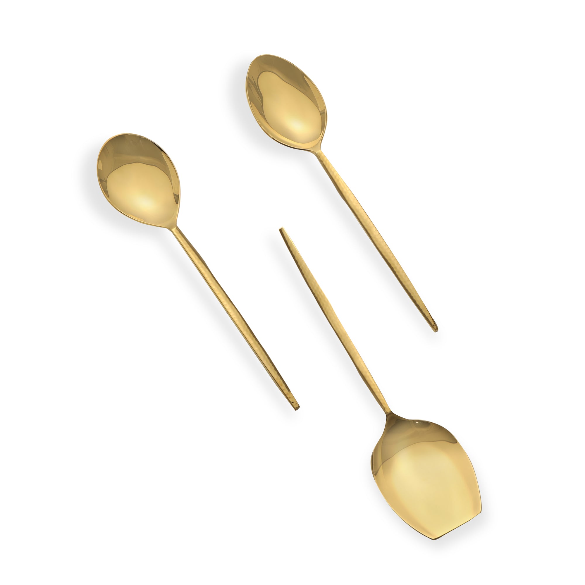 Serving Set of 6 - Full Gold