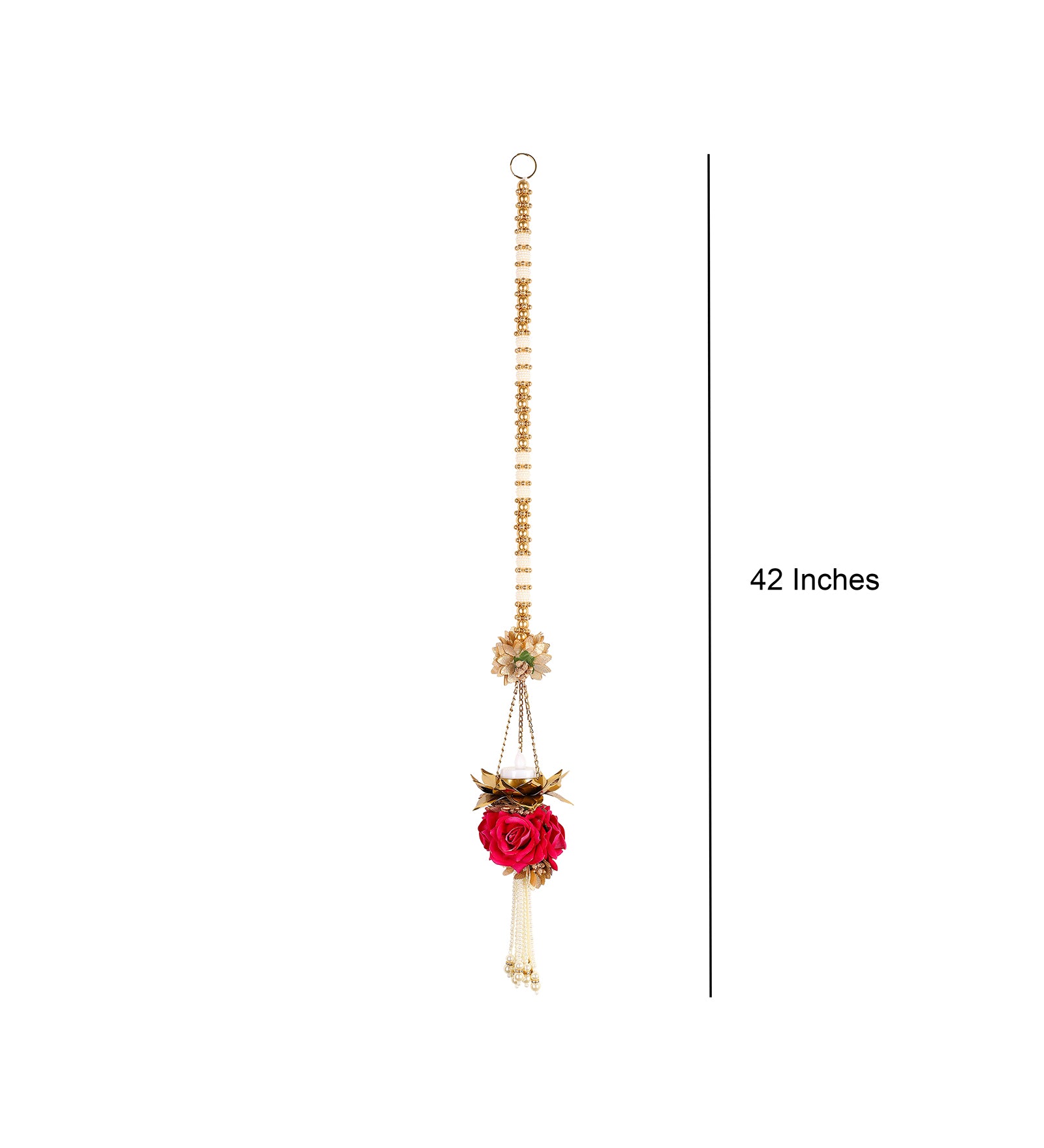 Side Hanging Toran Set Of 2 - Flower