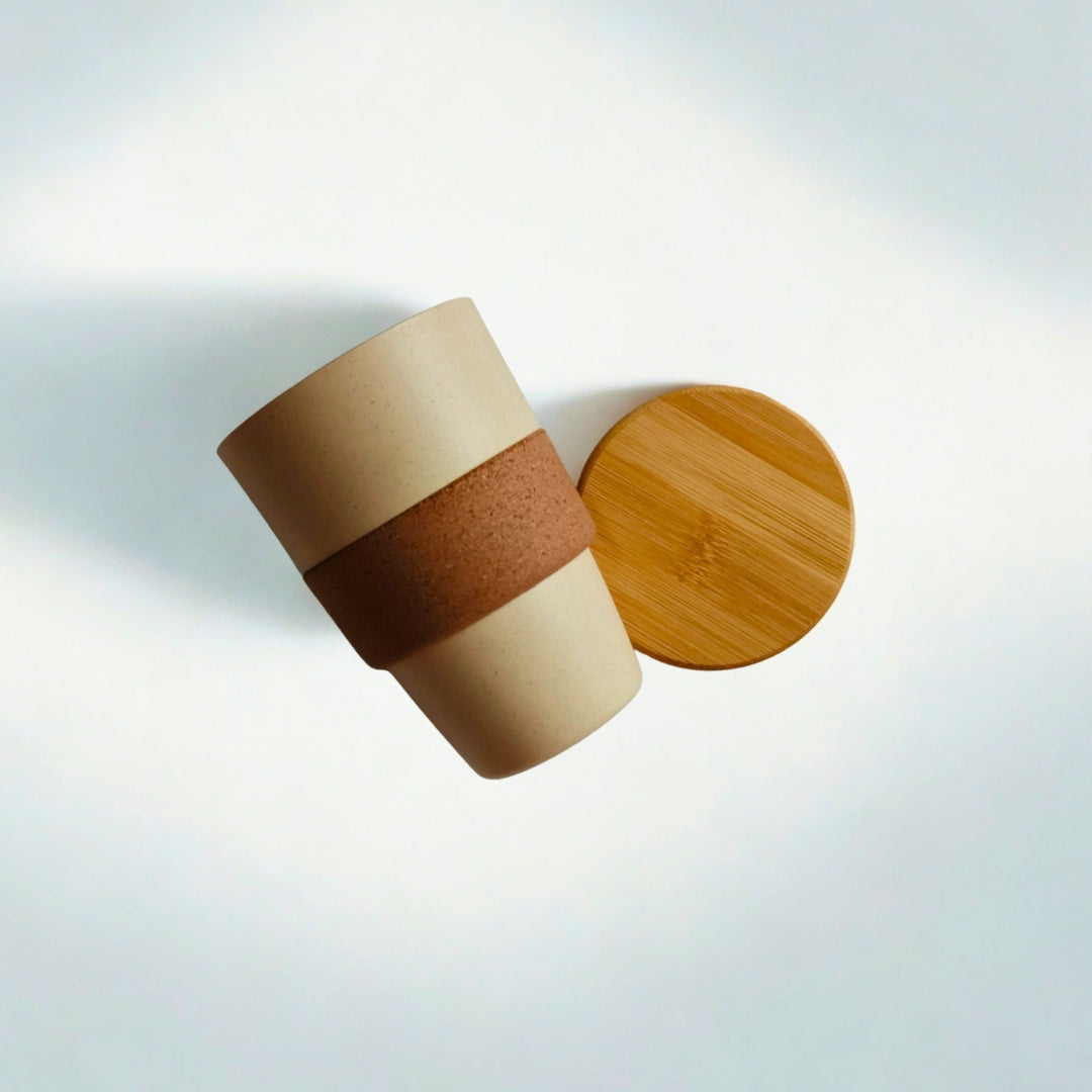 Eco Grip Sippers With Wooden Lid