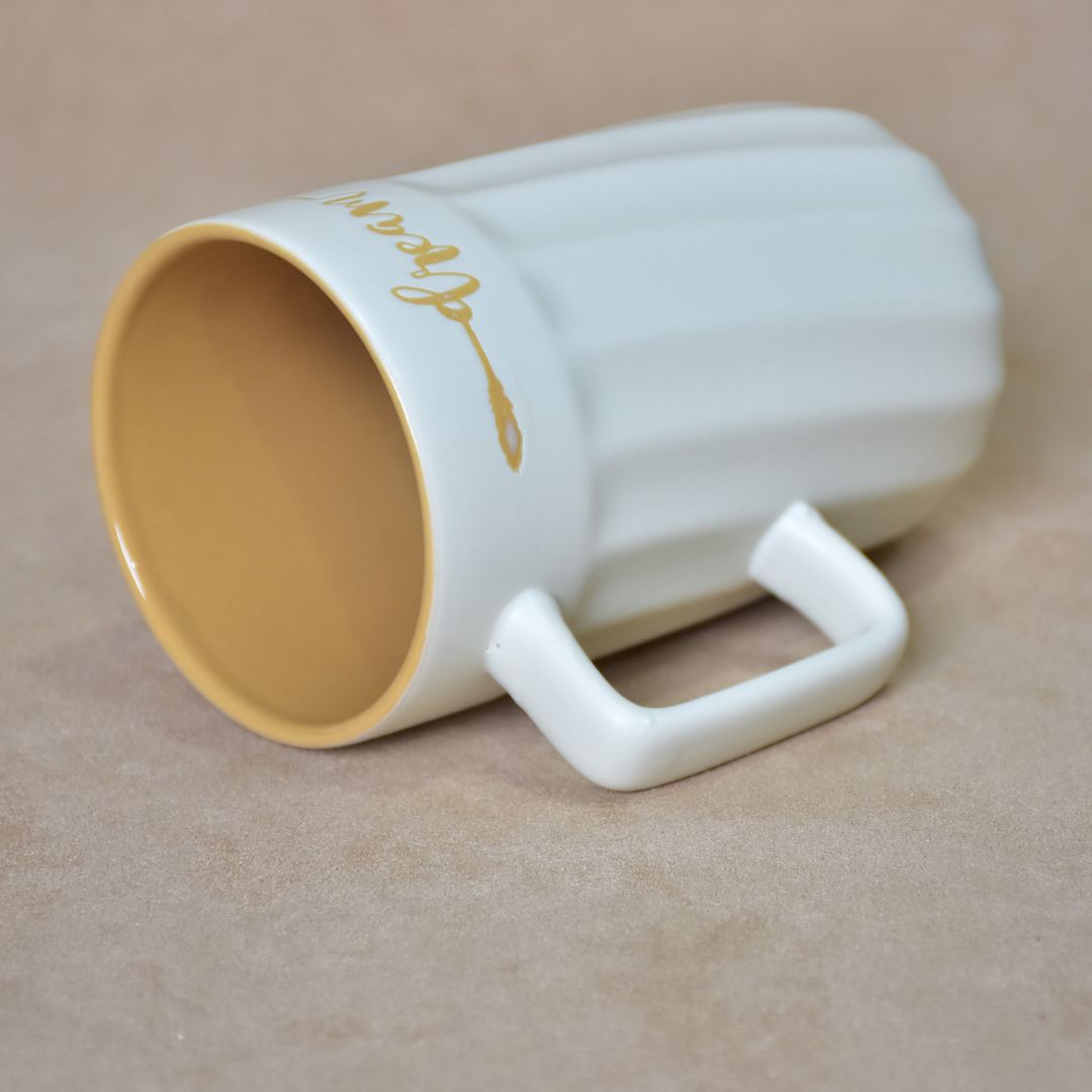 Dream Ceramic Mug - White