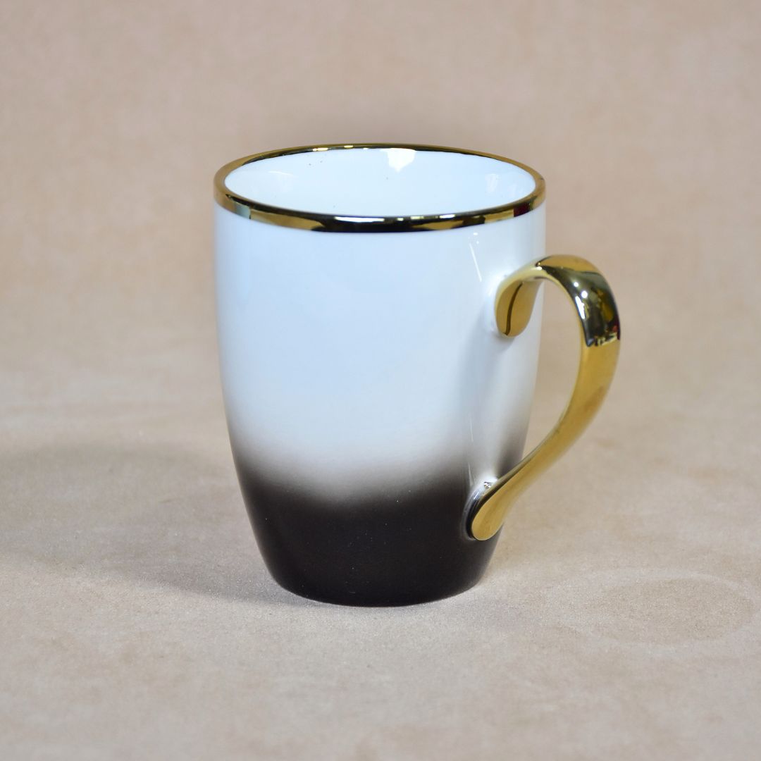 Ceramic Ombre Mug Set Of 2 - Black