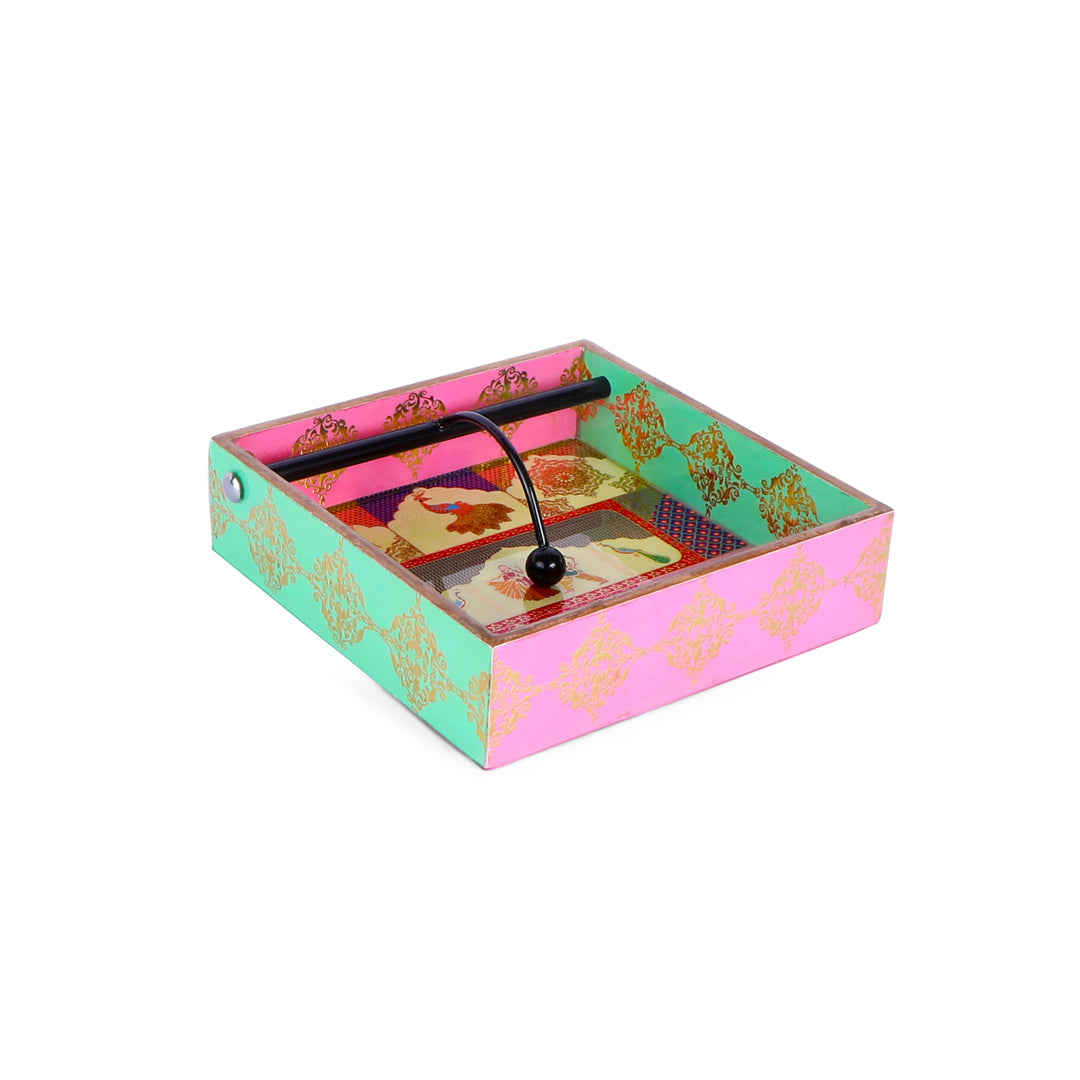 Square Tissue Holder - Rajasthani Collection