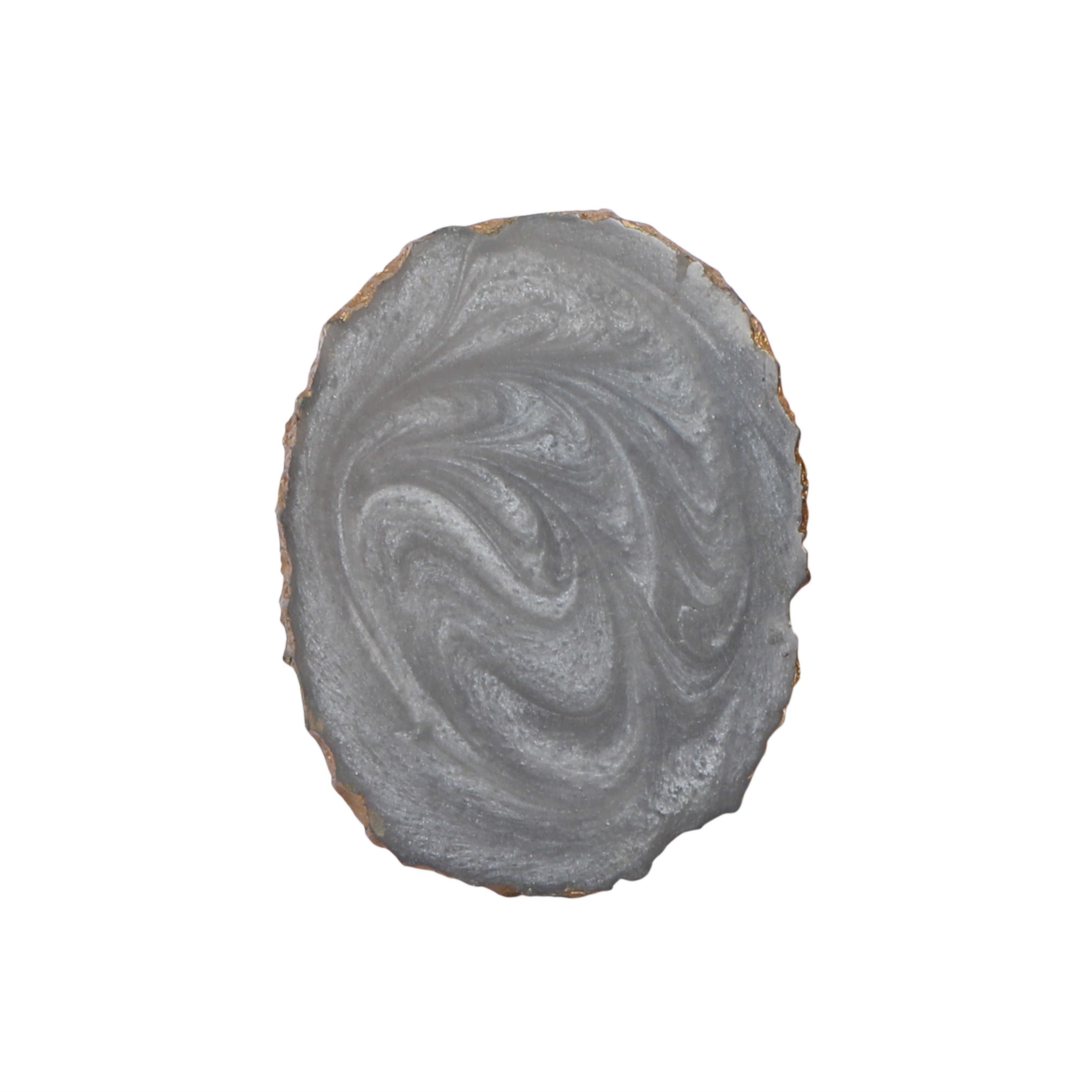 Table Coaster - Grey Resin (Set of 6)