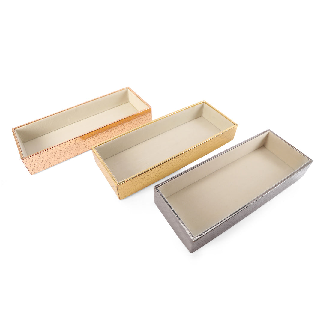 Jewellery Tray - Silver Jewellery Organiser 4- The Home Co.