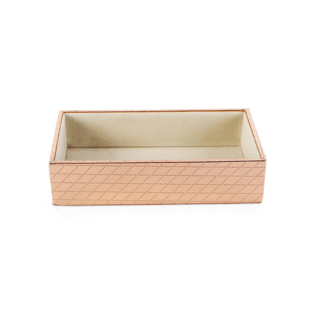 Jewellery Tray - Gold Jewellery Organiser 7- The Home Co.