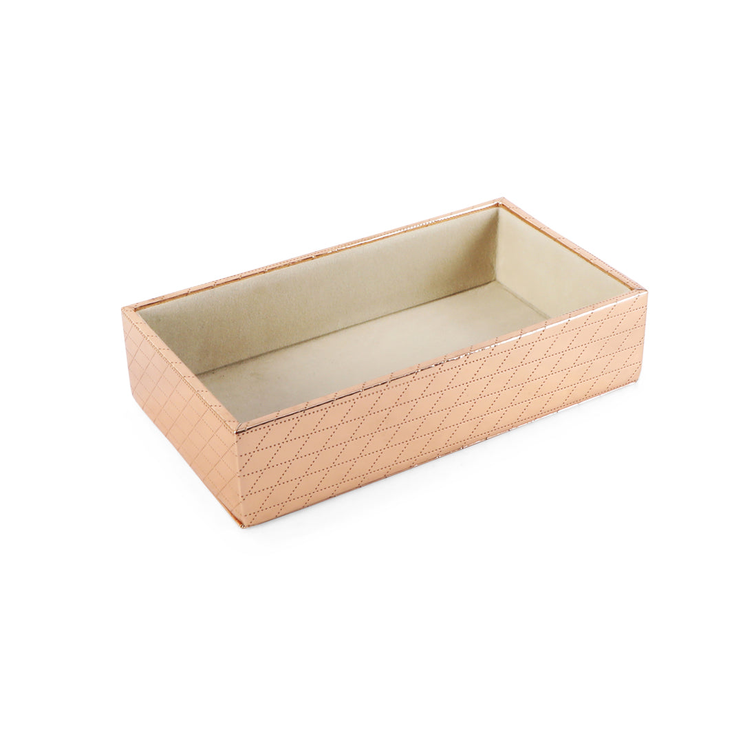 Jewellery Tray - Gold Jewellery Organiser 2- The Home Co.