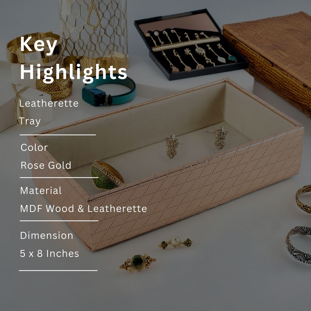 Jewellery Tray - Copper Jewellery Organiser
