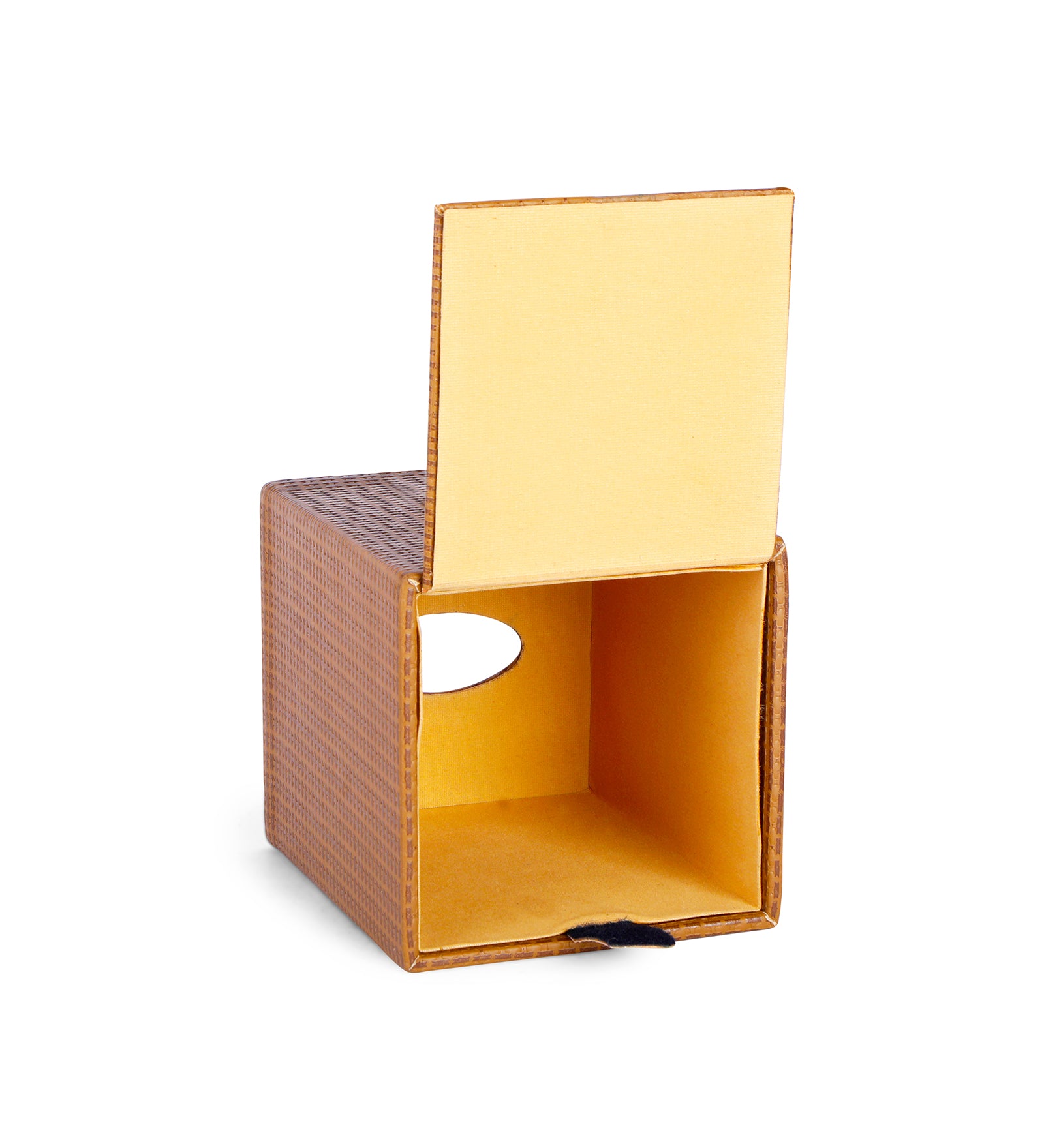 Tissue Box - Brown Leatherette