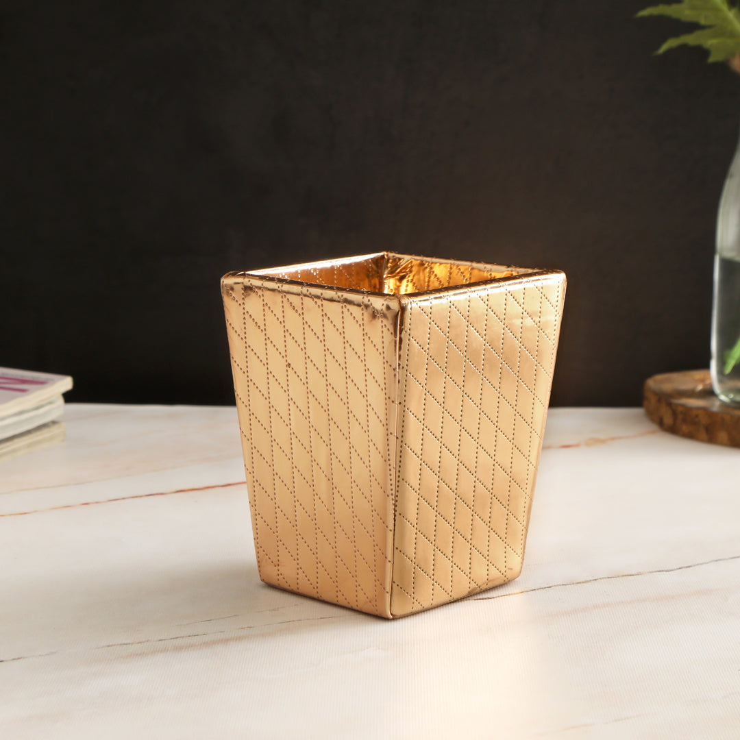 Leatherette Holder - Copper