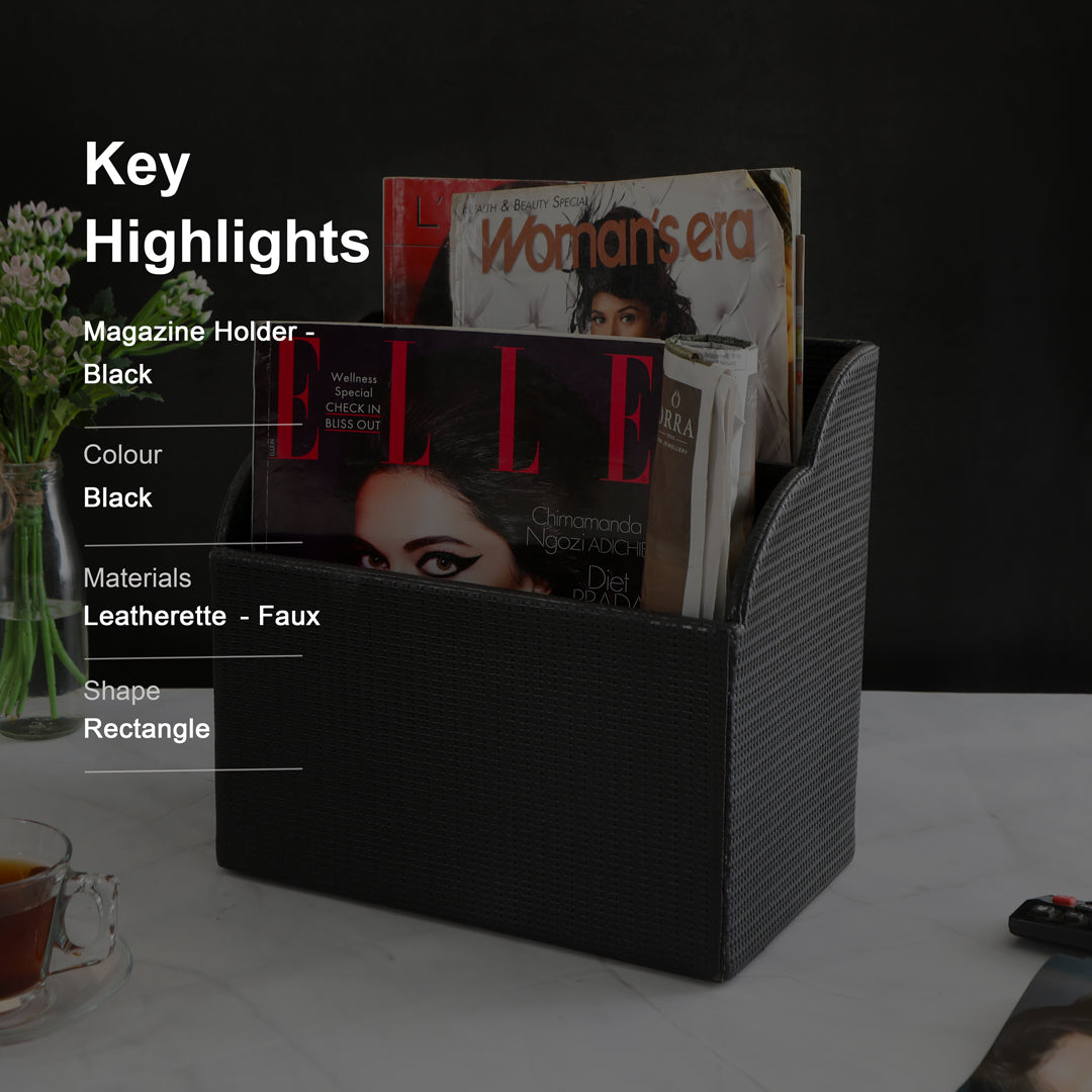 Magazine Holder - Black Magazine Holder