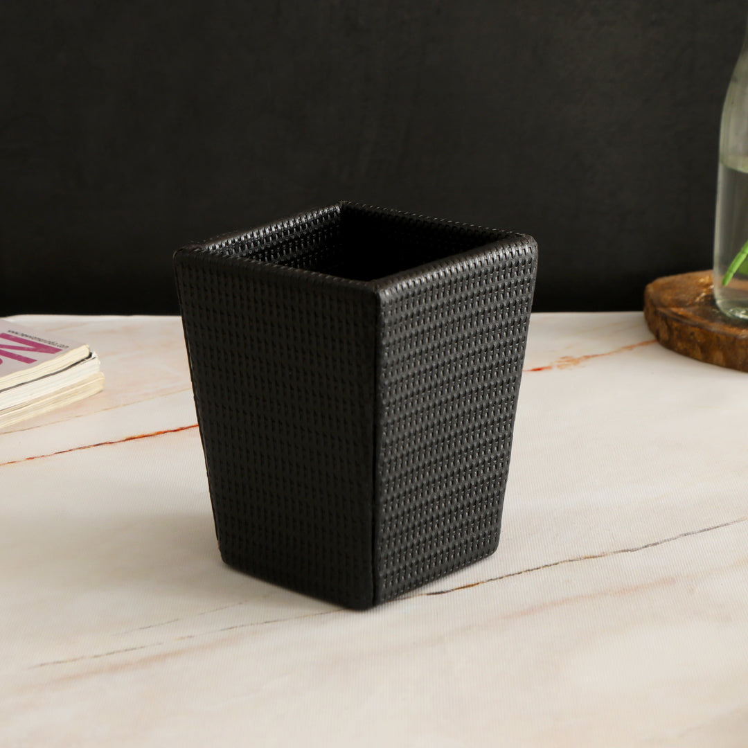 Leatherette Holder - Black