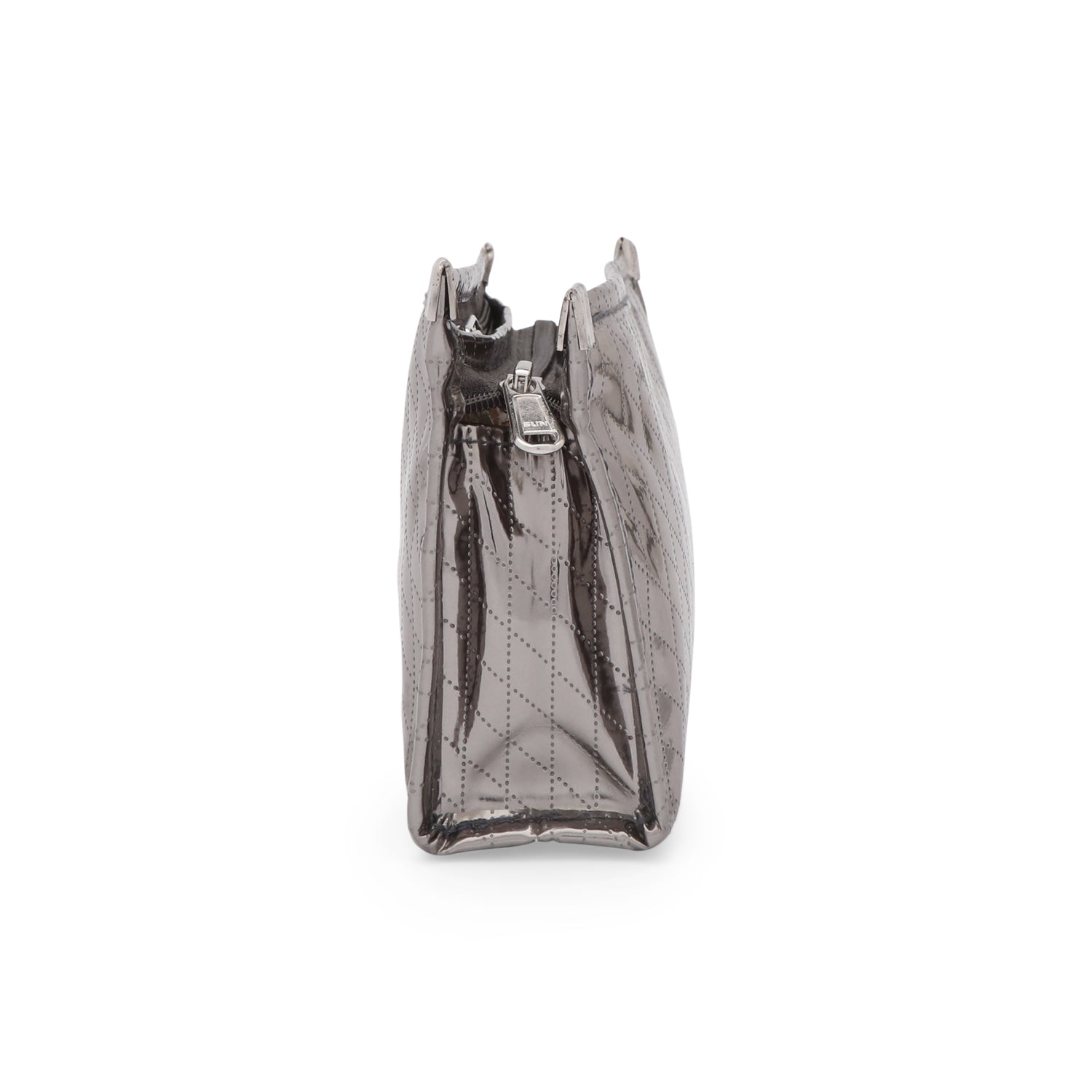 Travel Pouch - Silver 3 Pockets Pouch - Set of 3 Pouches