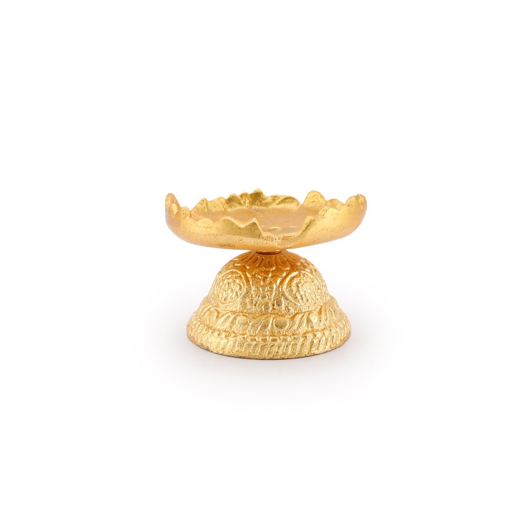 Candle Stand - Gold Candle Holder 7- The Home Co.
