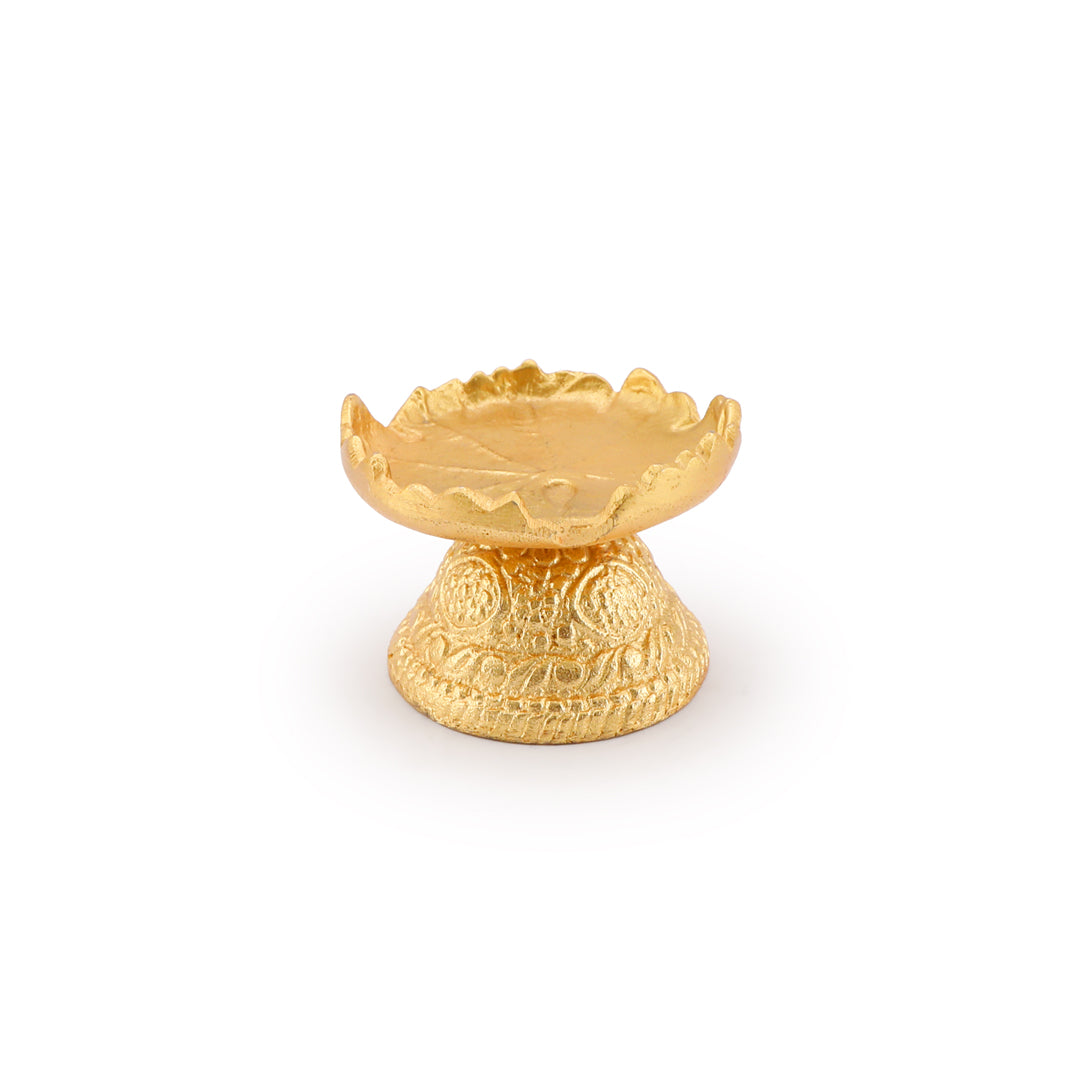 Candle Stand - Gold Candle Holder 6- The Home Co.