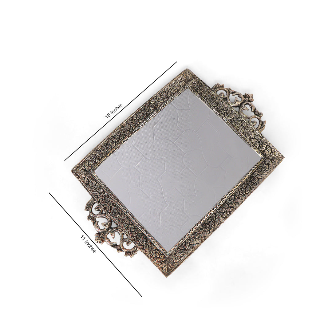 Silver Plated Antique Tray