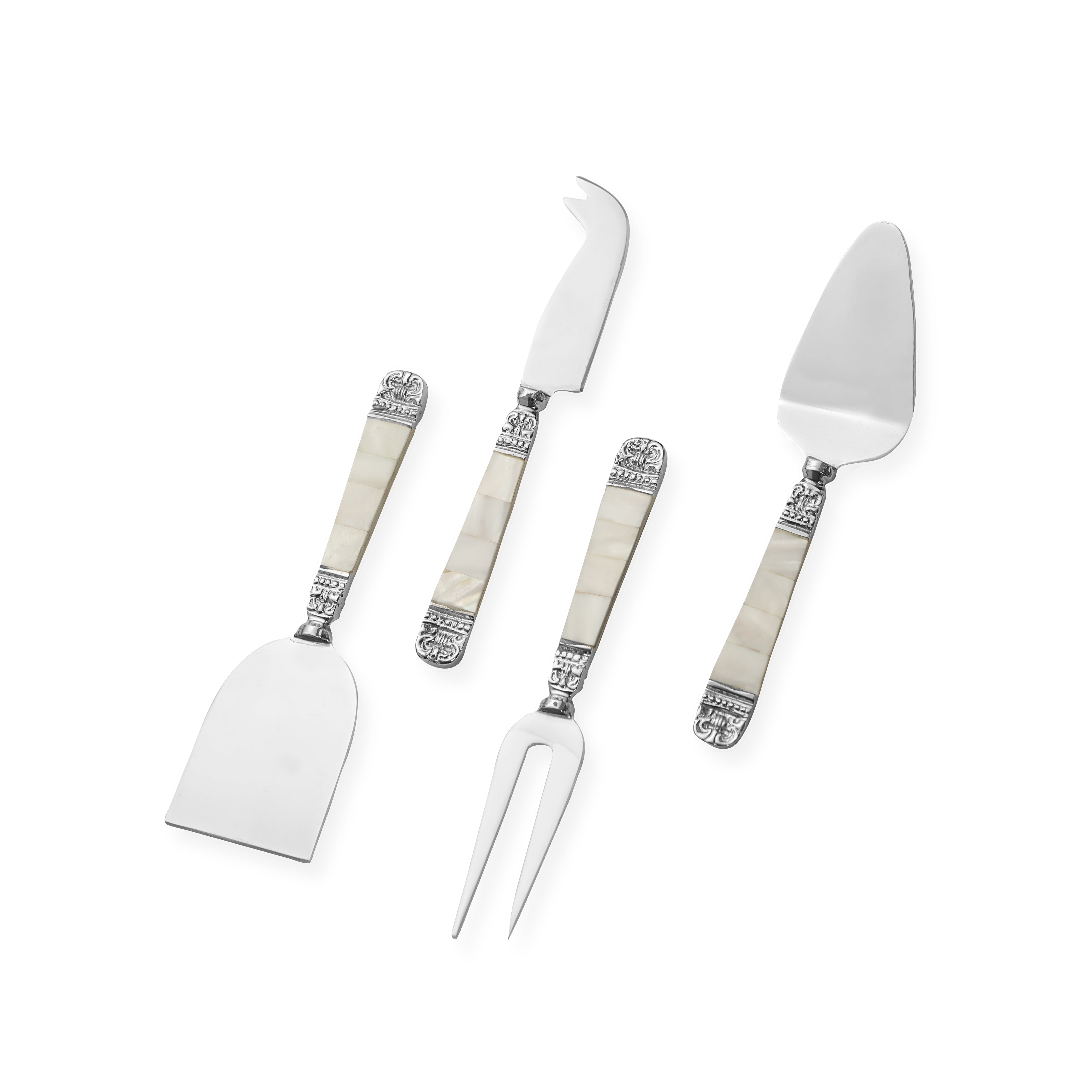 Cheese Knife Set- White Mother Of Pearl