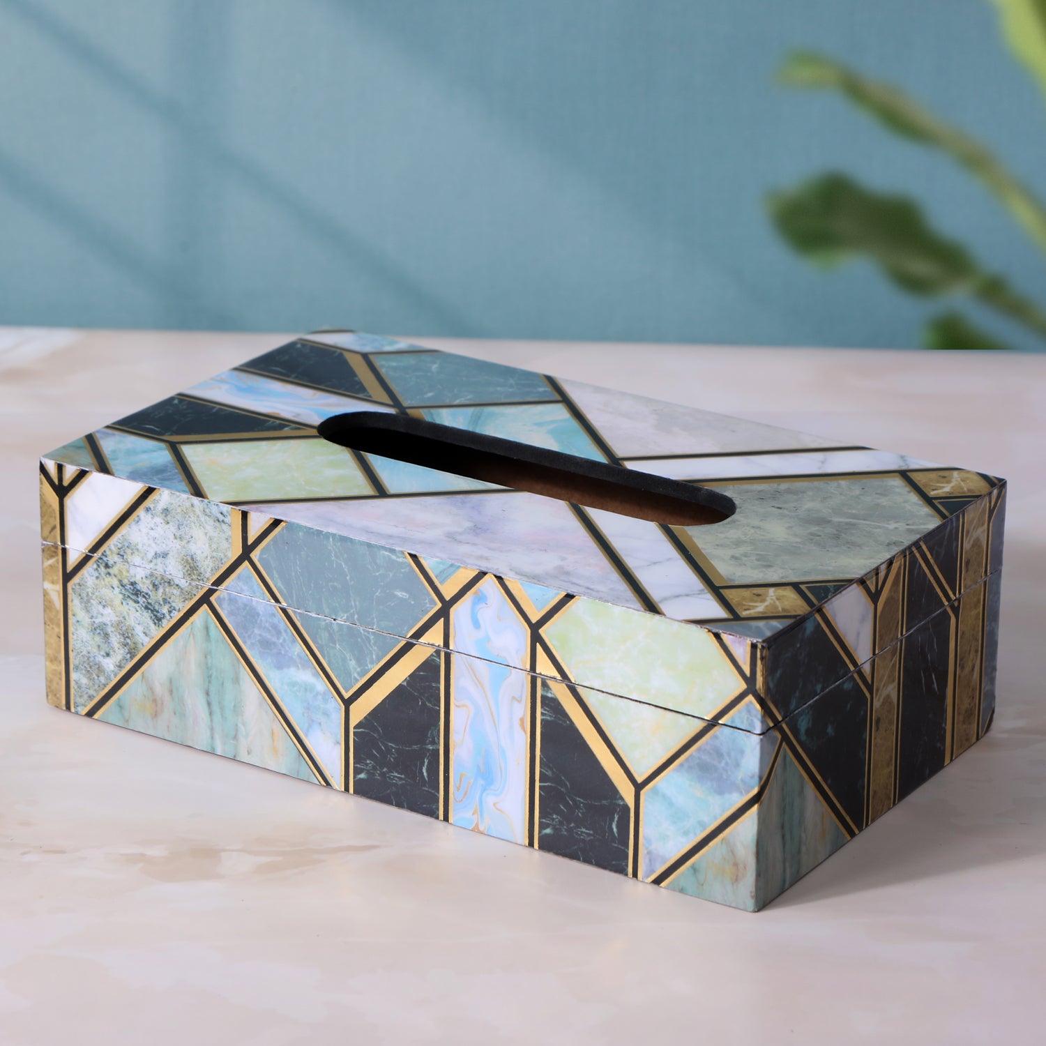 Tissue Box - Mosaic 2- The Home Co.