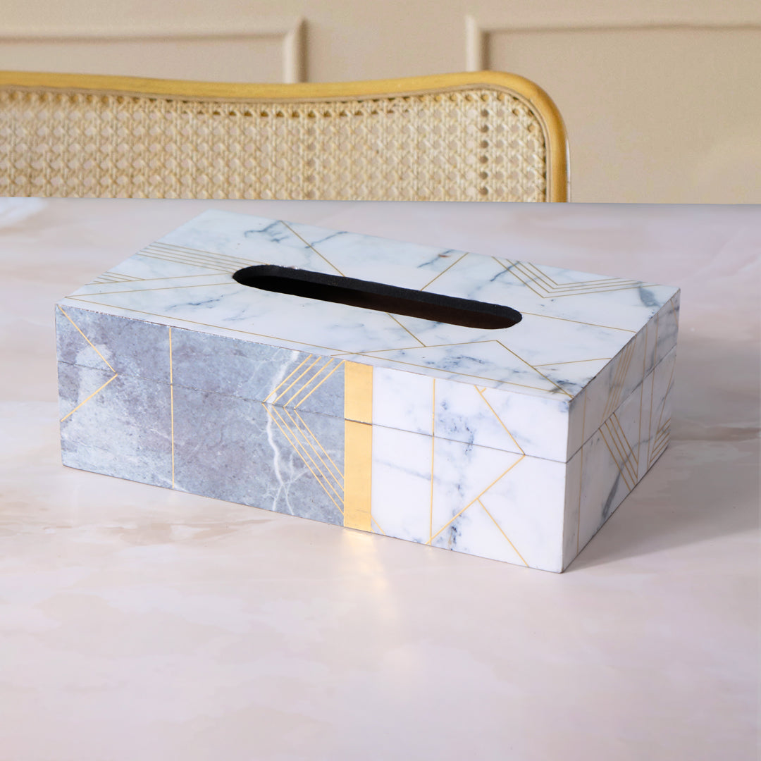 Tissue Box - Onyx 1- The Home Co. -https://thehomecostore.com/products/tissue-box-onyx