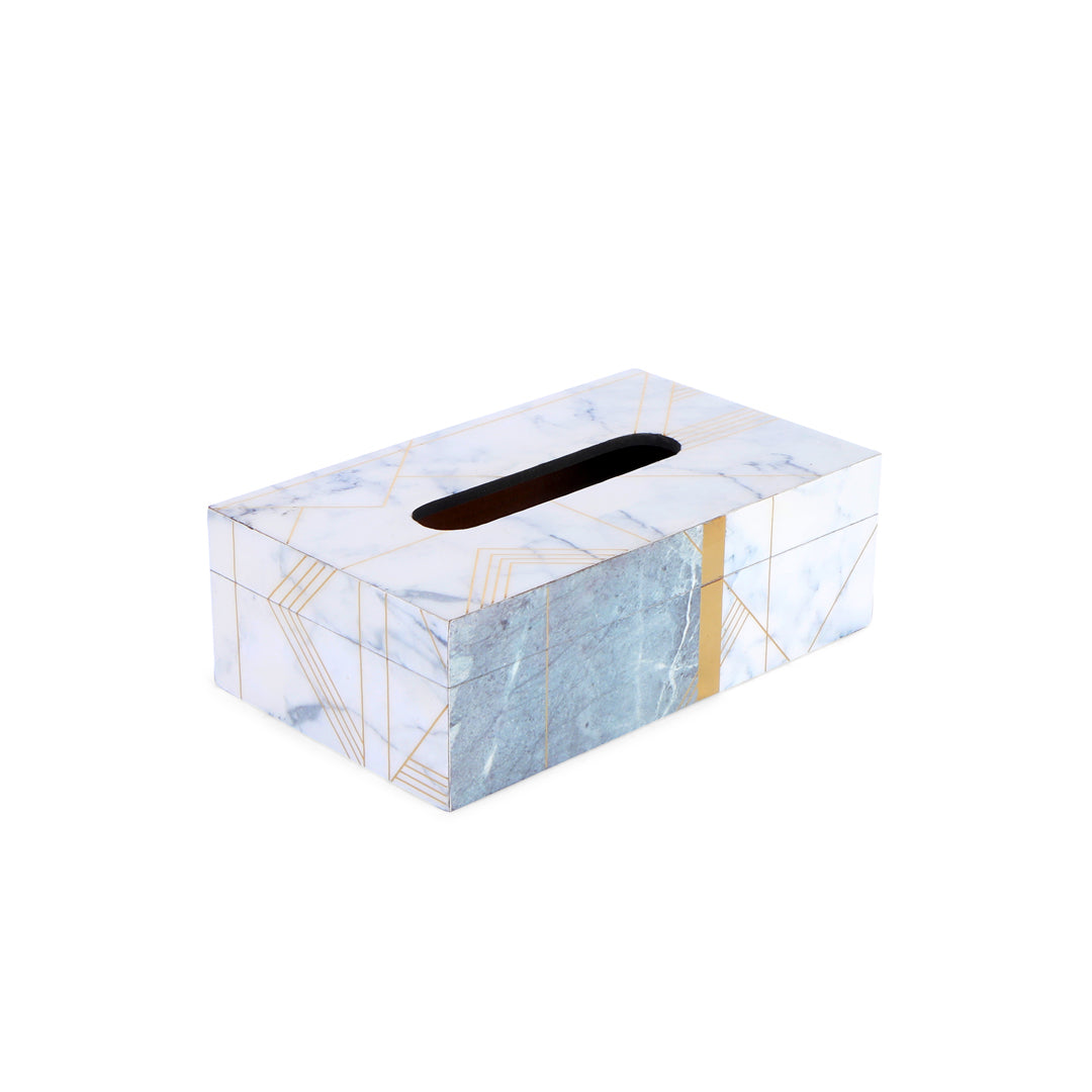 Tissue Box - Onyx 3 - The Home Co. -https://thehomecostore.com/products/tissue-box-onyx