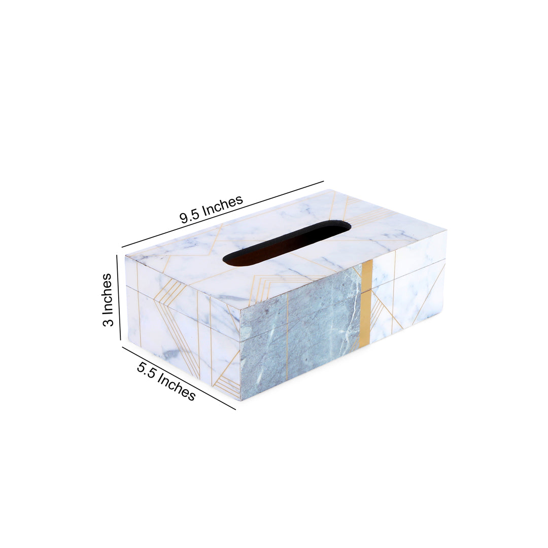 Tissue Box - Onyx 5- The Home Co.