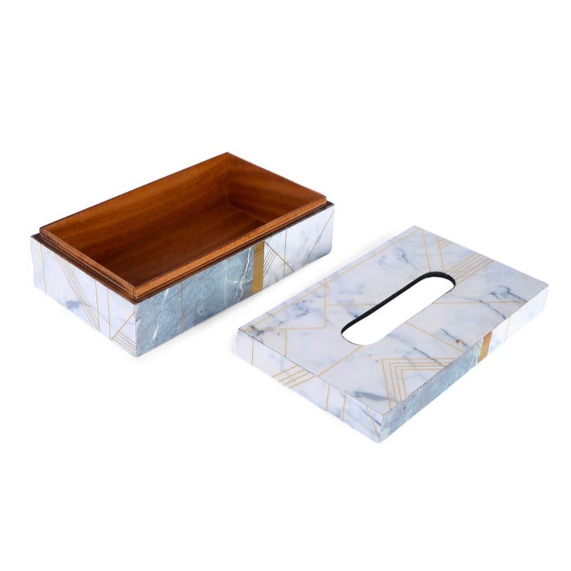 Tissue Box - Onyx 4- The Home Co.