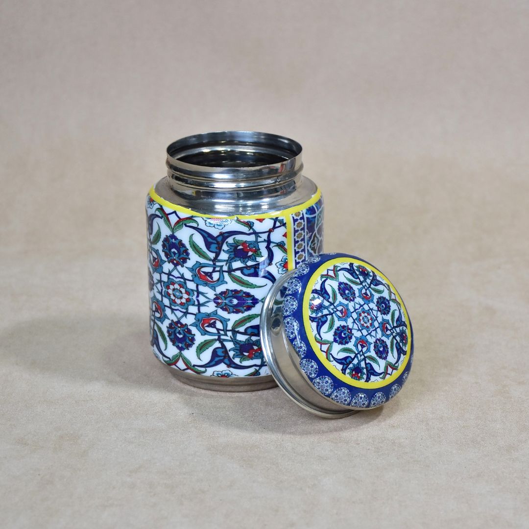 New Blue Jar Set Of 3