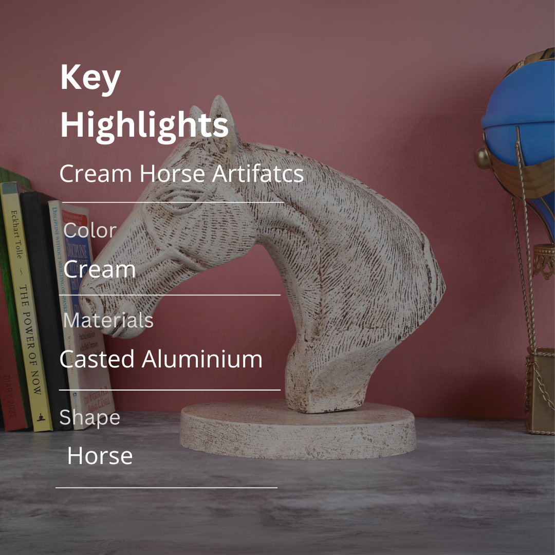 Cream Horse Artifacts