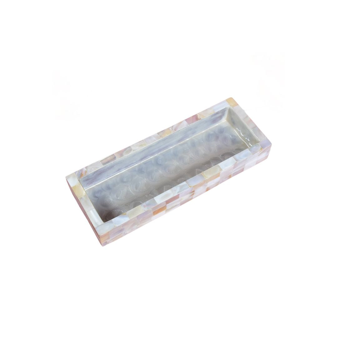 Single Tray - Mother Of Pearl - Pen Tray