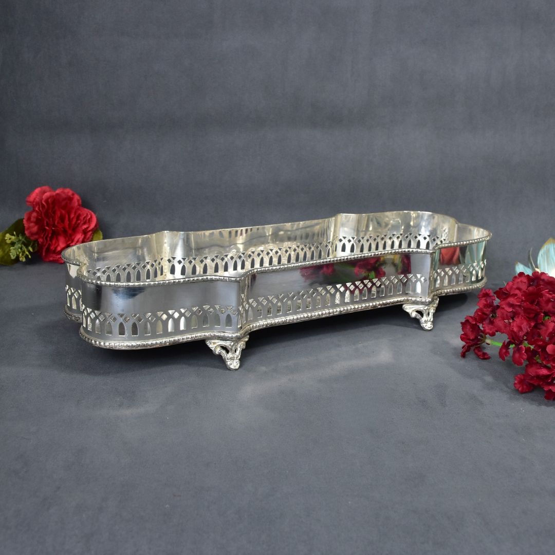 Gallery Tray With Chitayi Jar Set Of 3