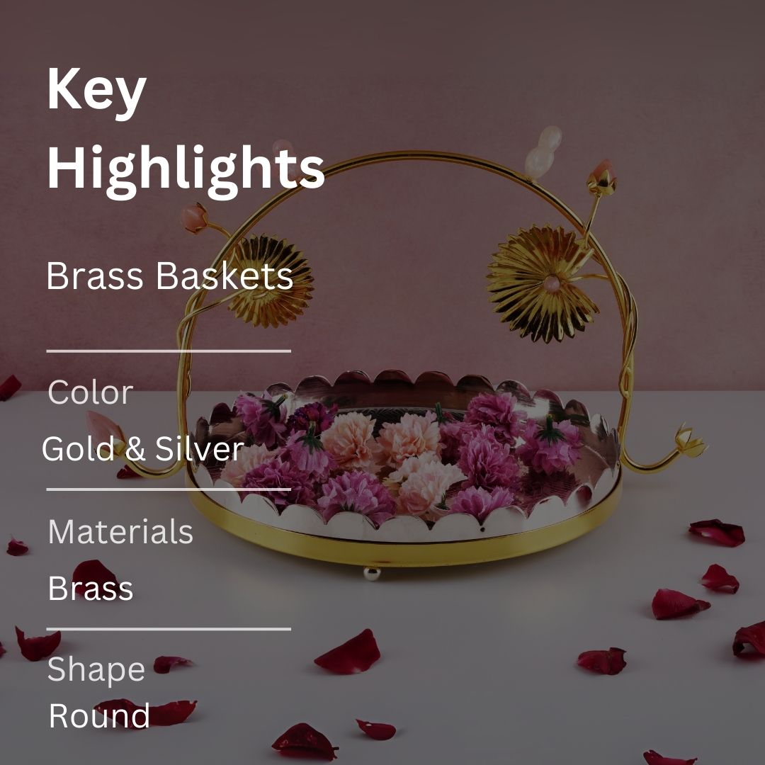 Brass Basket