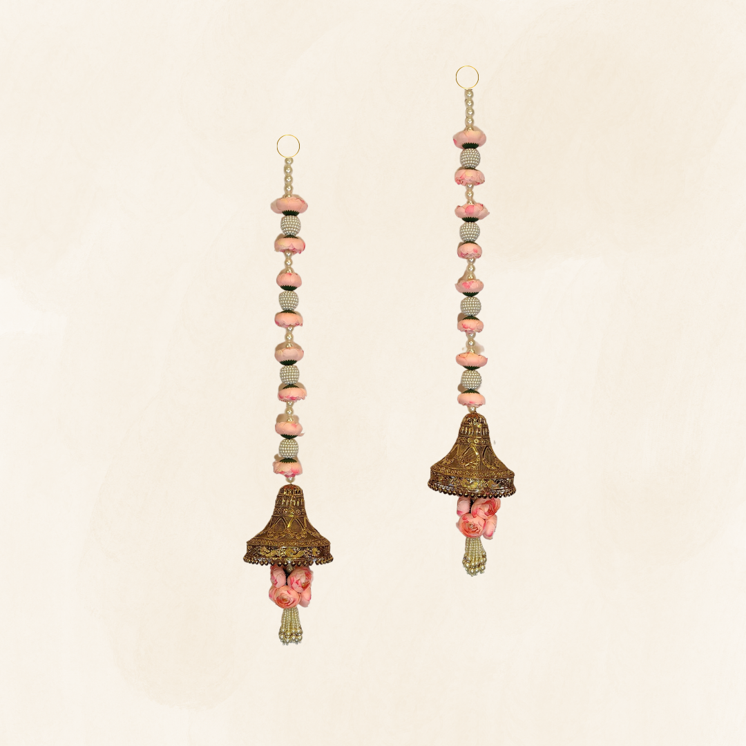 Side Hanging  Set Of 2 - New Dome Shape Bell