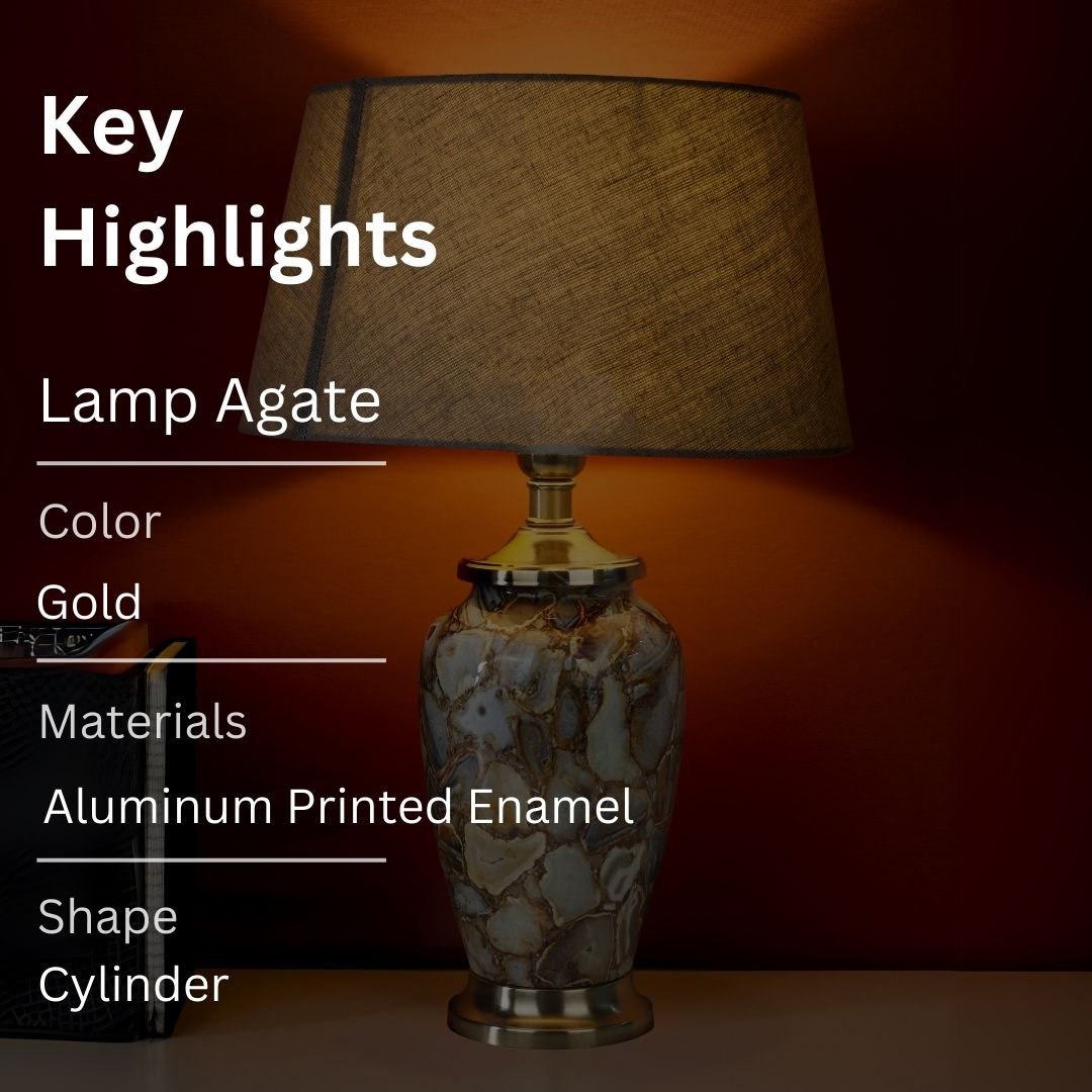 Agate Lamp